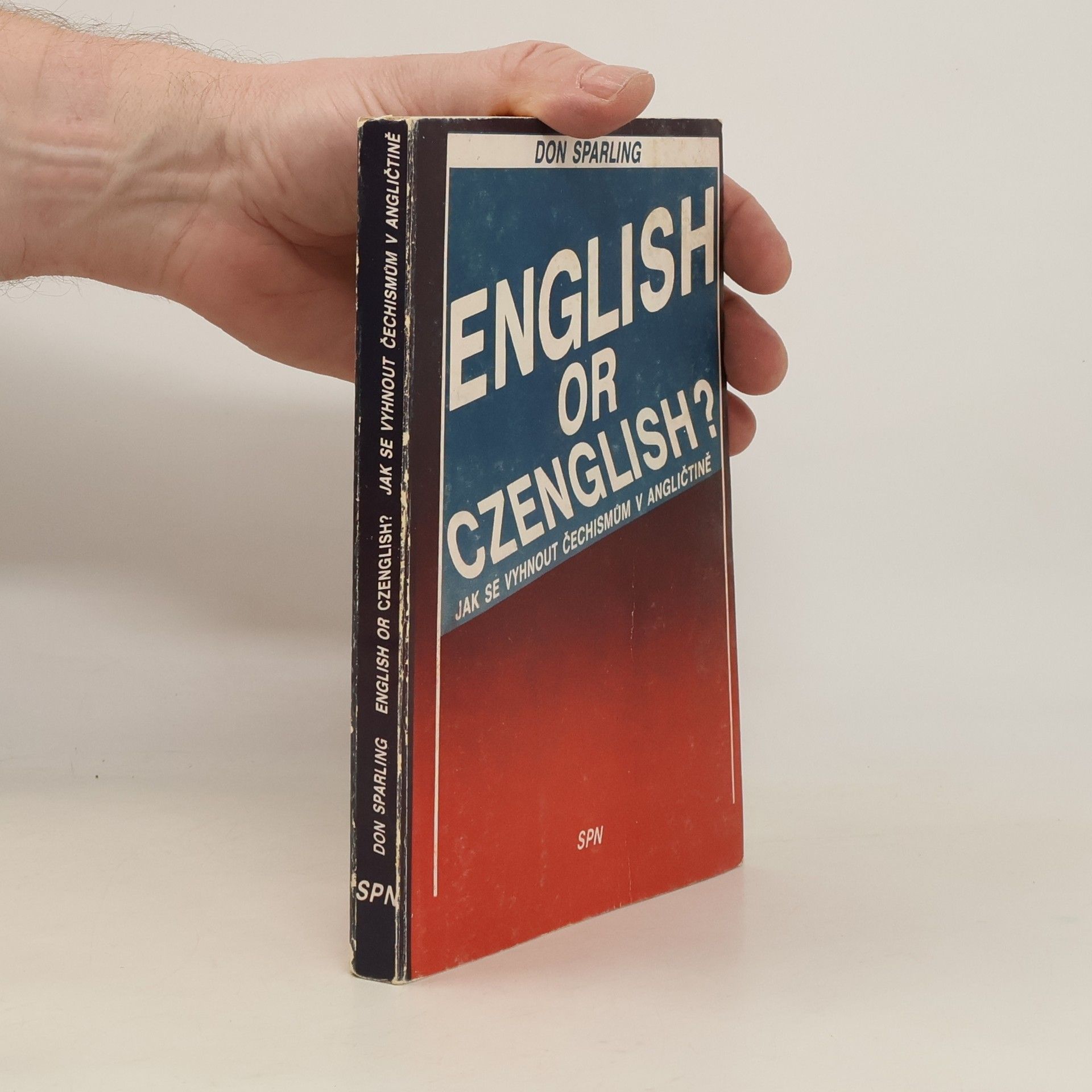 Don Sparling English or Czenglish?