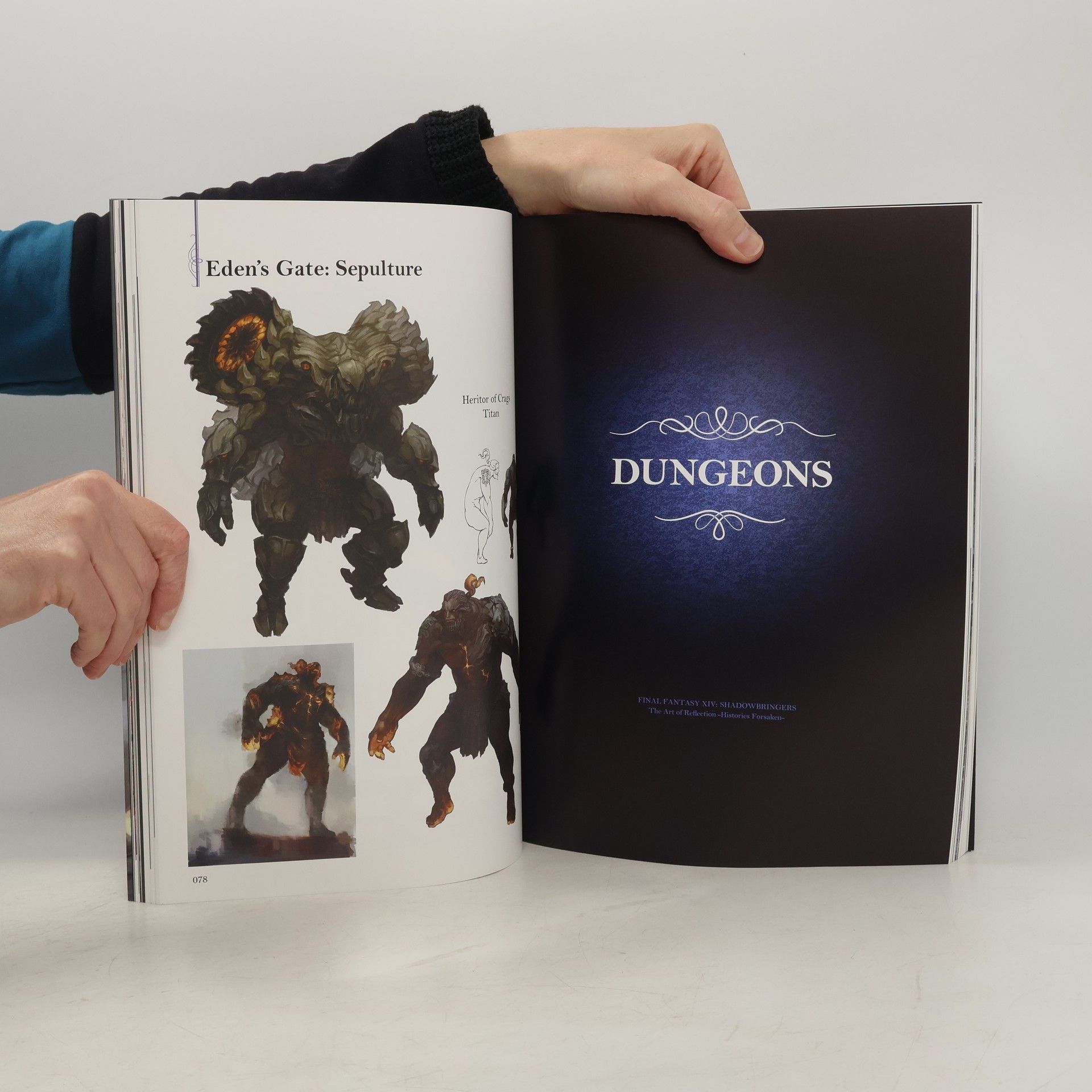 Square Enix Final Fantasy Xiv: Shadowbringers Art Of Reflection - Histories Forsaken-