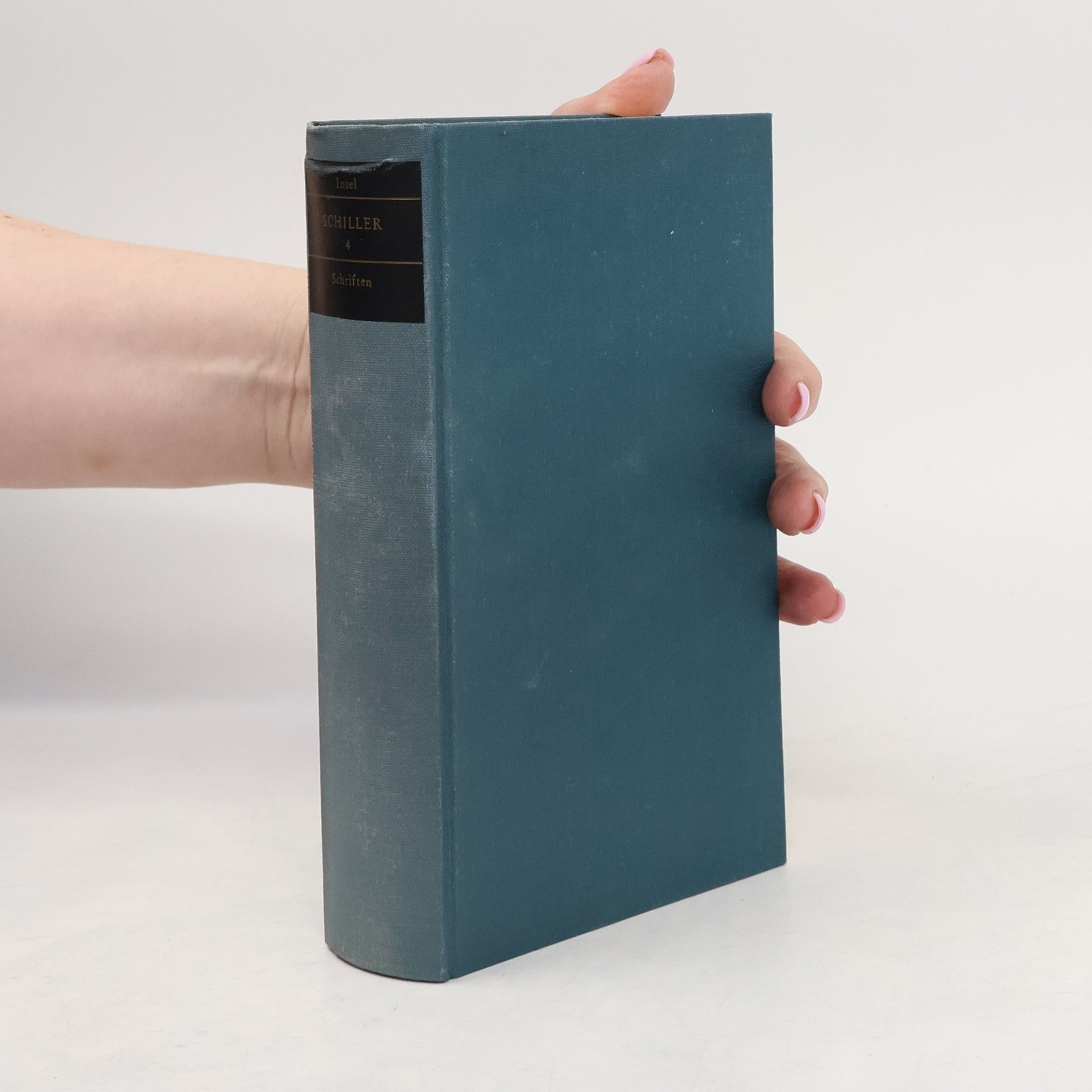 Friedrich Schiller Schriften 4