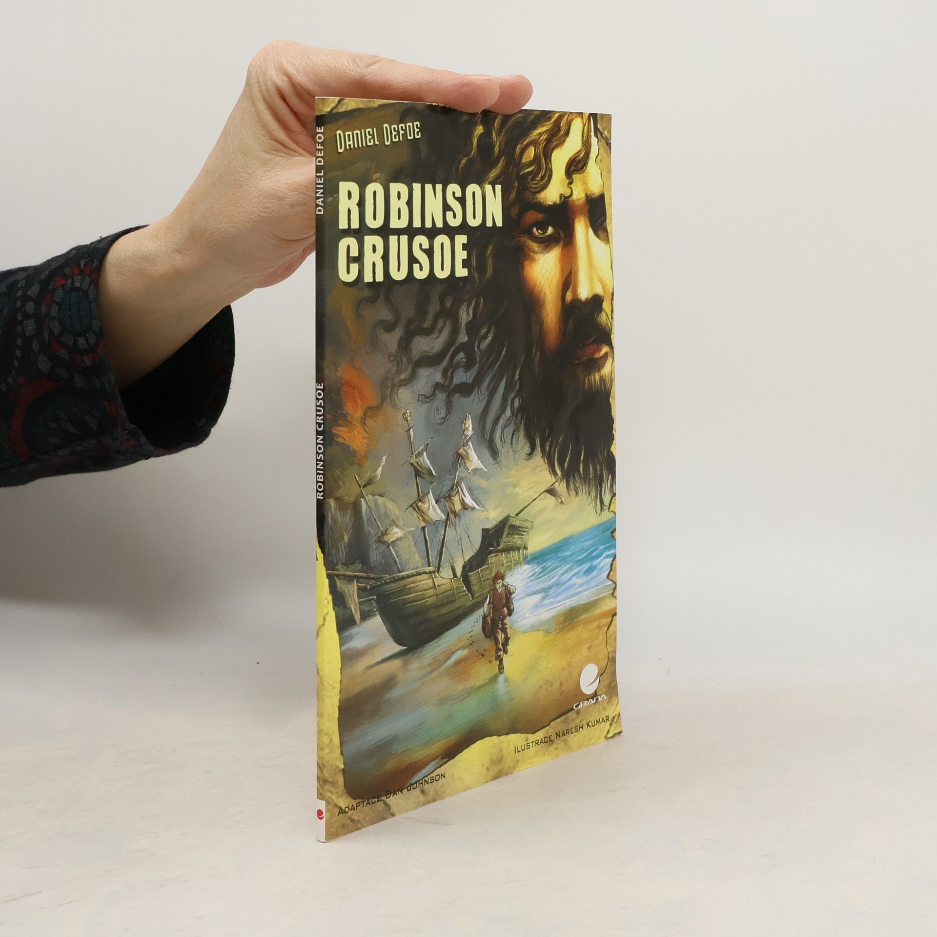 Dan Johnson Robinson Crusoe. Komiks