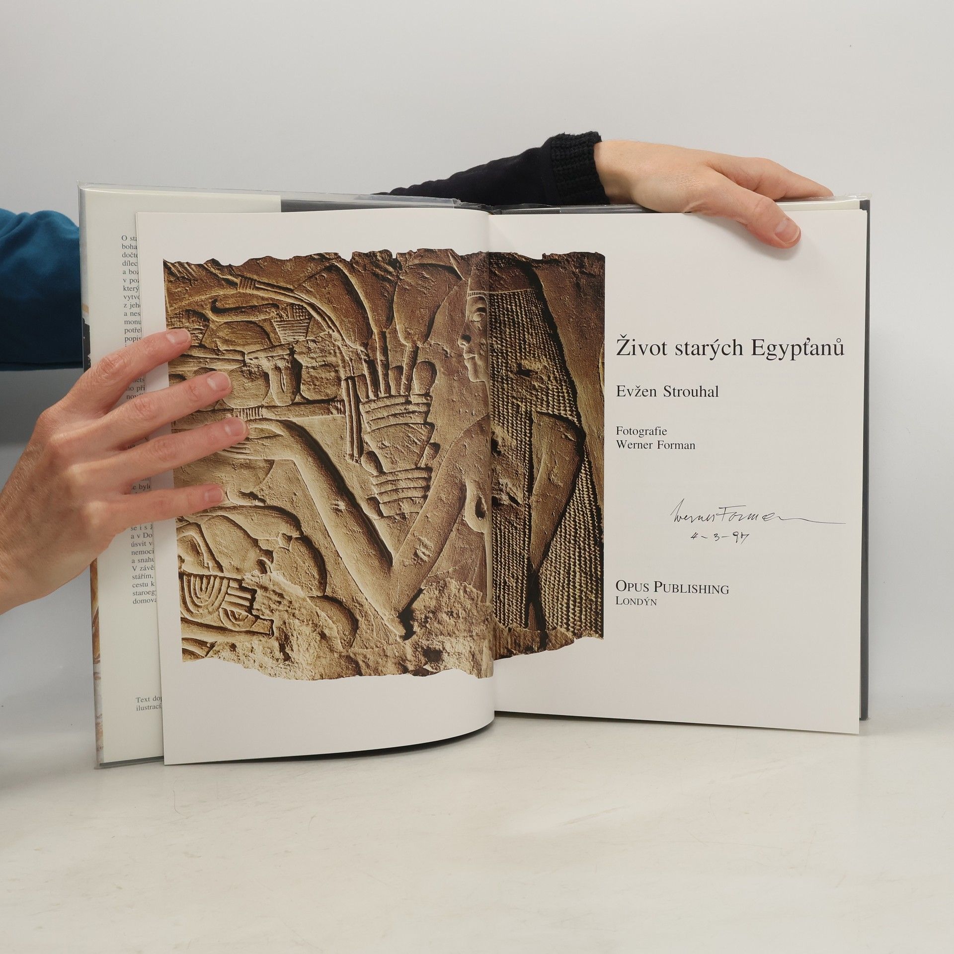 Evžen Strouhal Život starých Egypťanů