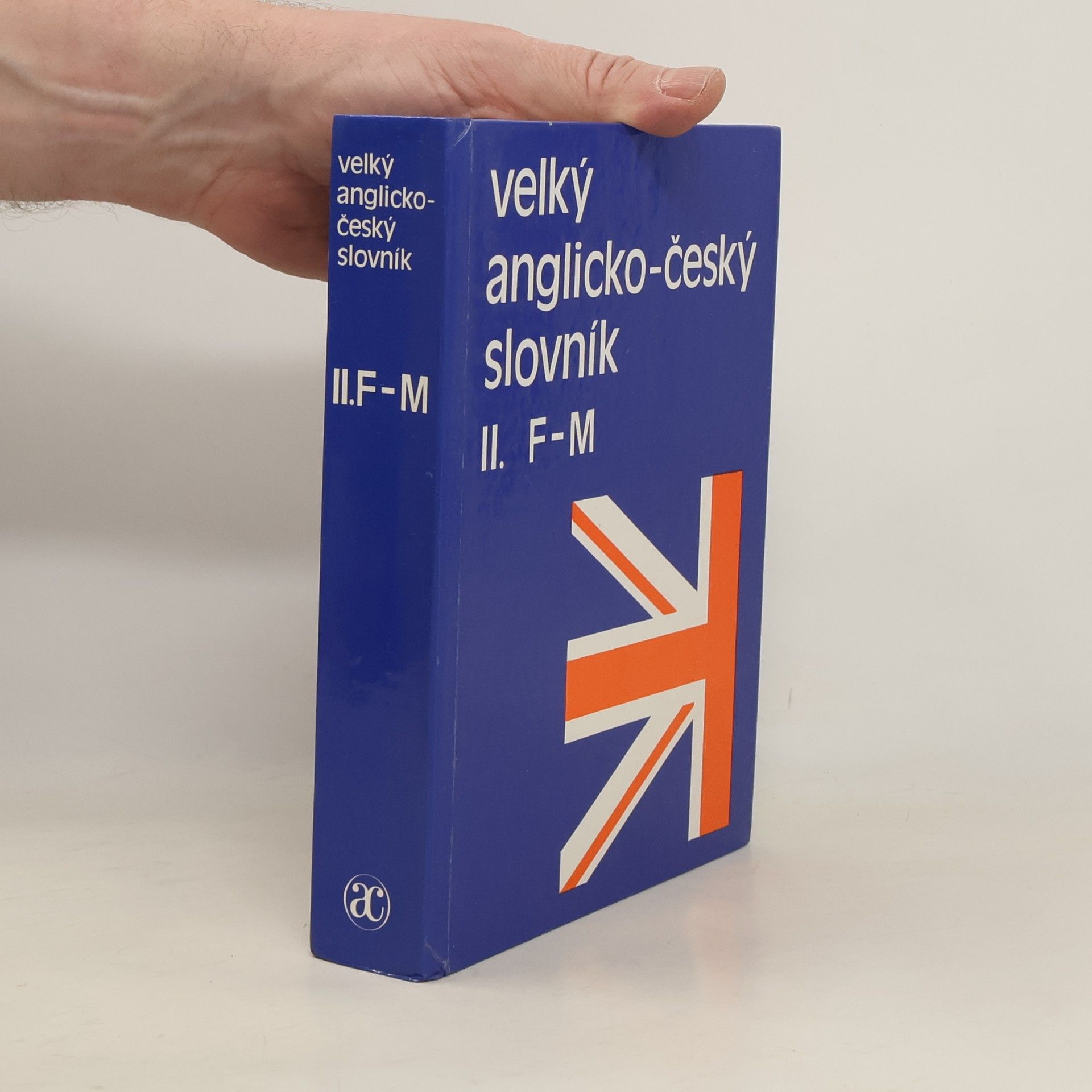 Břetislav Hodek Velký anglicko-český slovník II.díl F-M