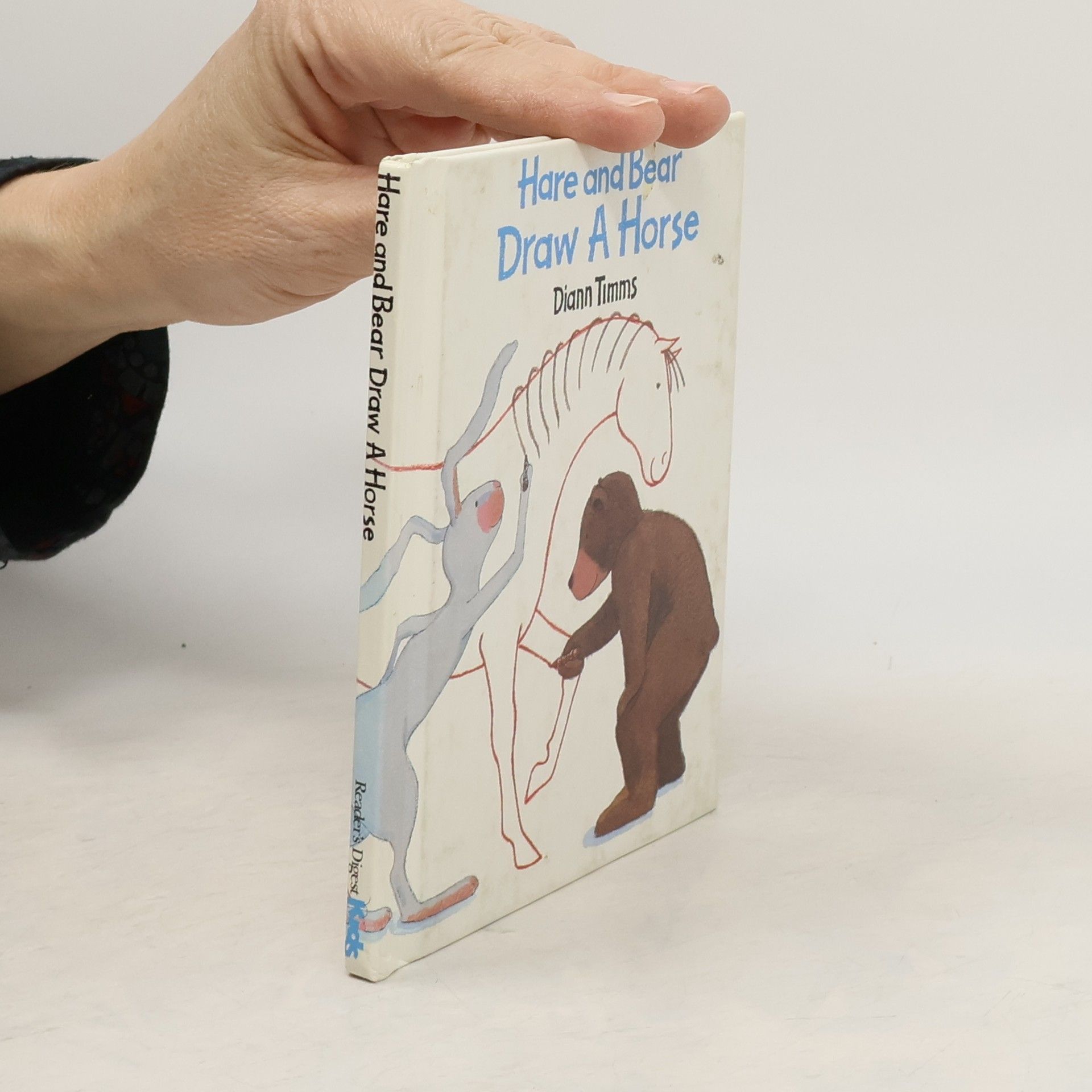 Diann Timms Hare and Bear Draw a Horse