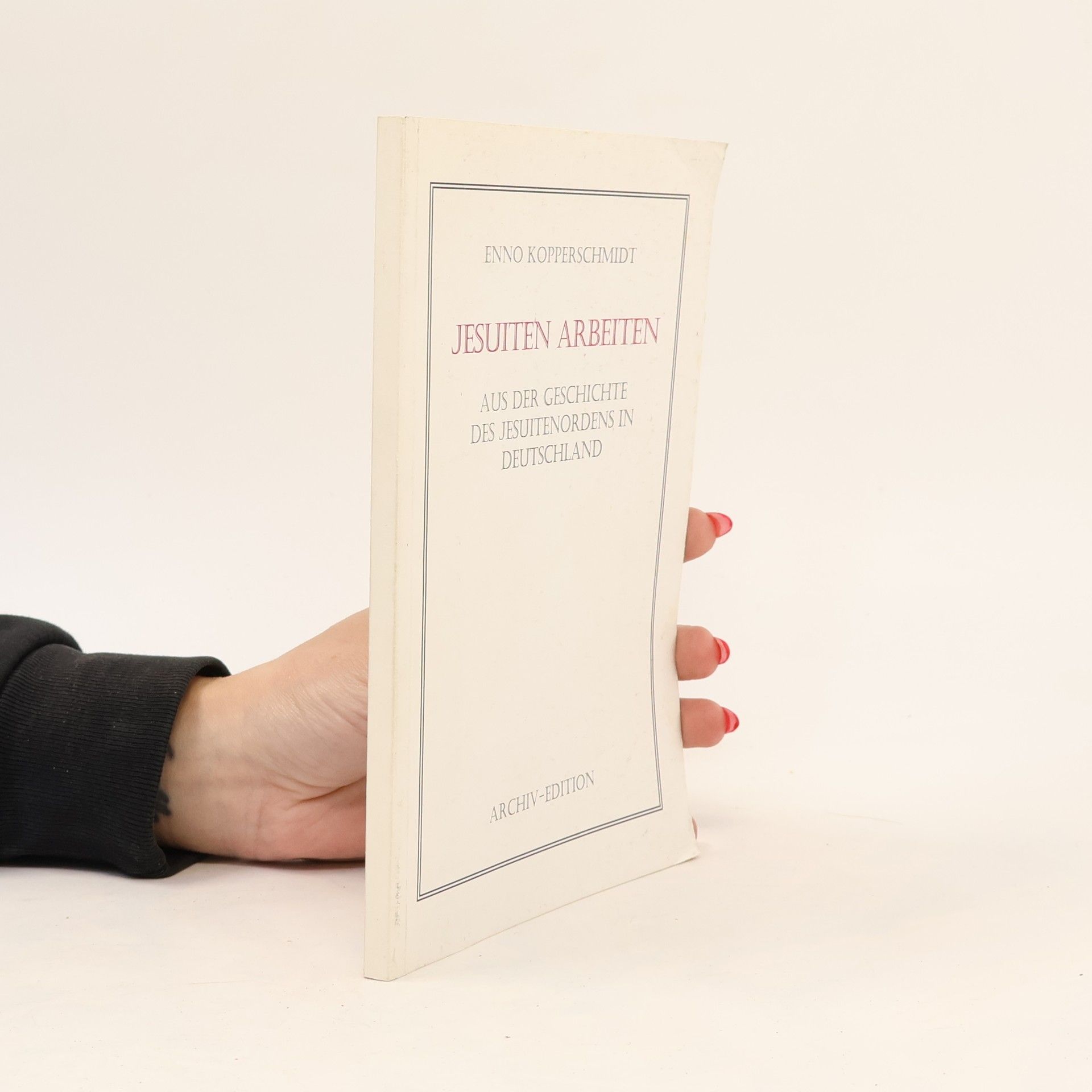 Enno Kopperschmidt Archiv-Edition - 34: Jesuiten arbeiten