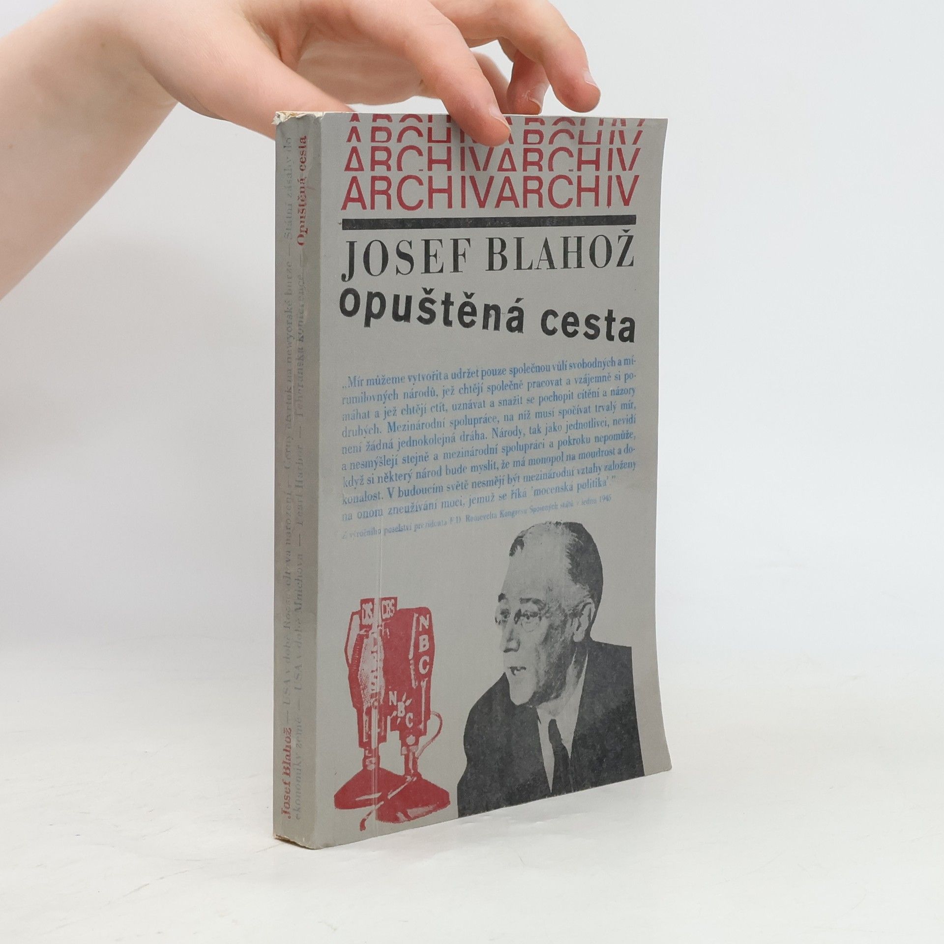 Josef Blahož Opuštěná cesta