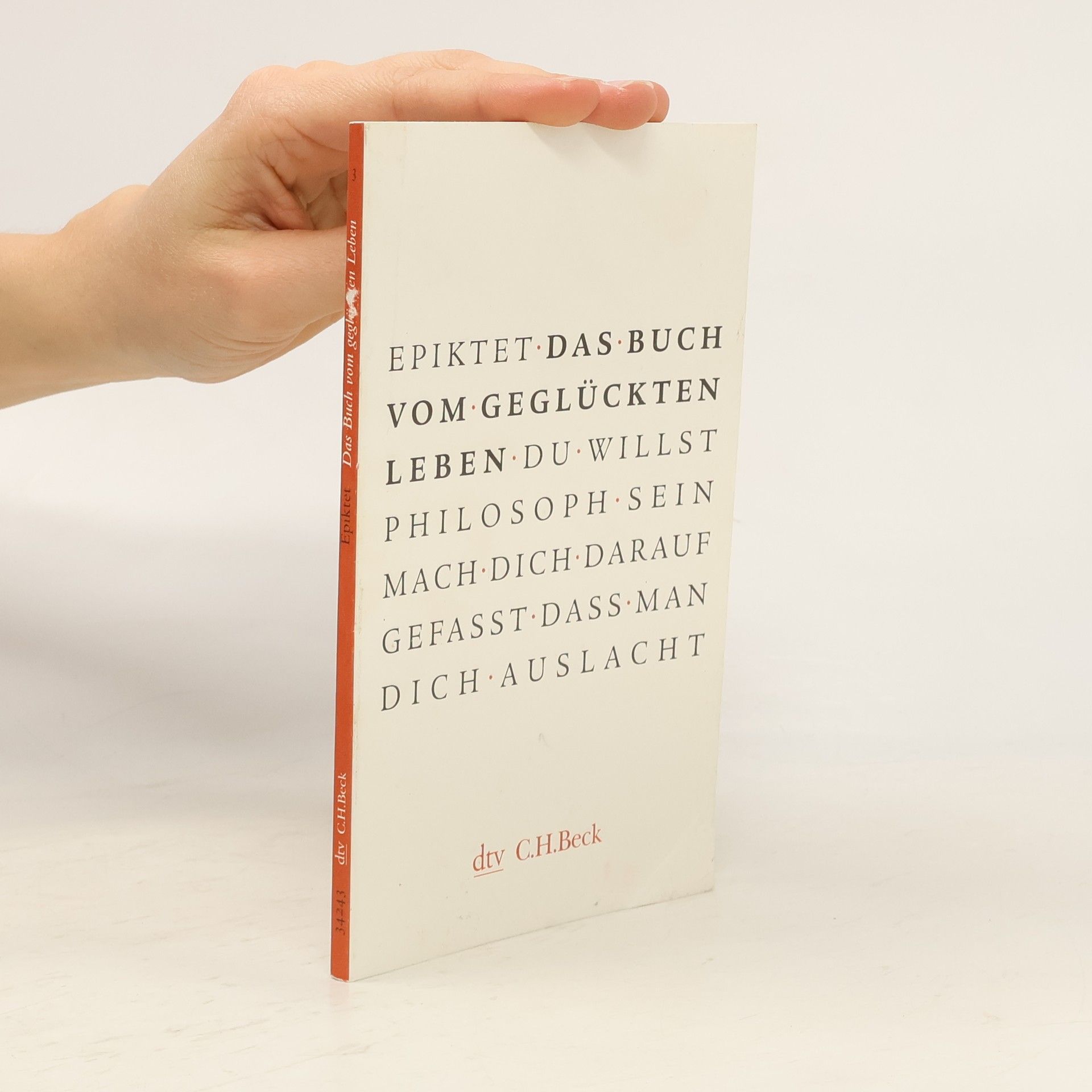 Epiktétos Das Buch vom geglückten Leben