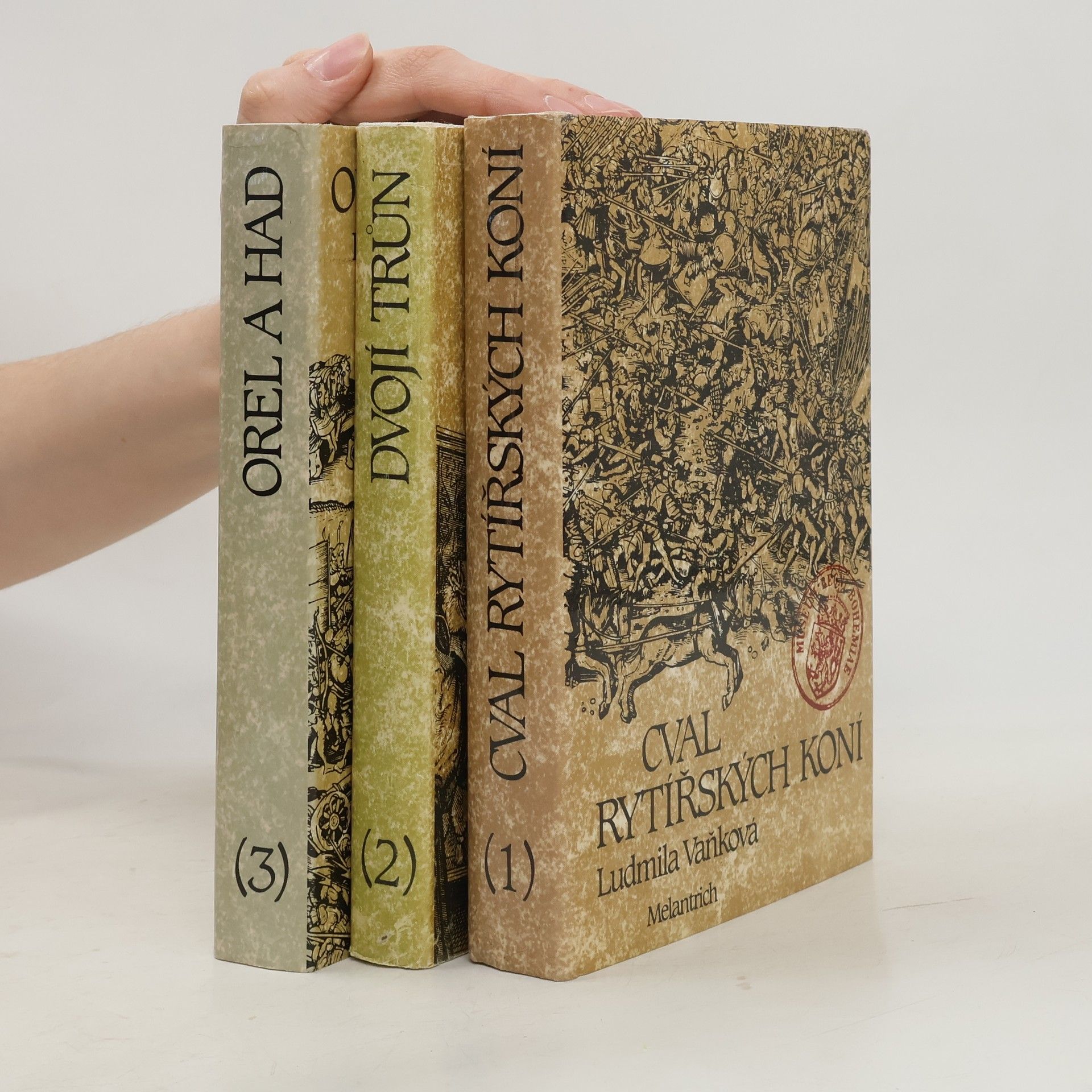 Vaňková Ludmila Orel a lev 1-3.