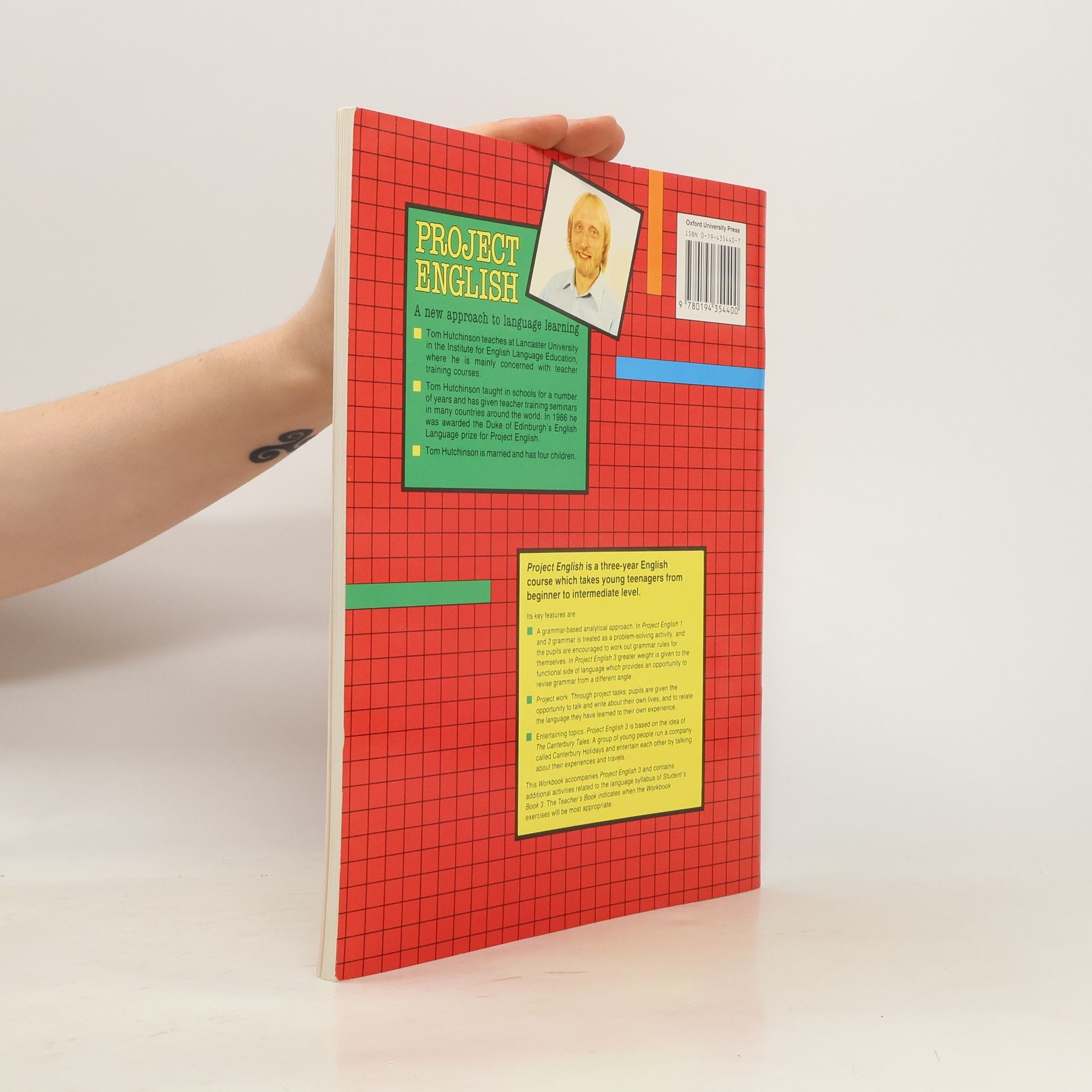 Tom Hutchinson Project English 3. Workbook