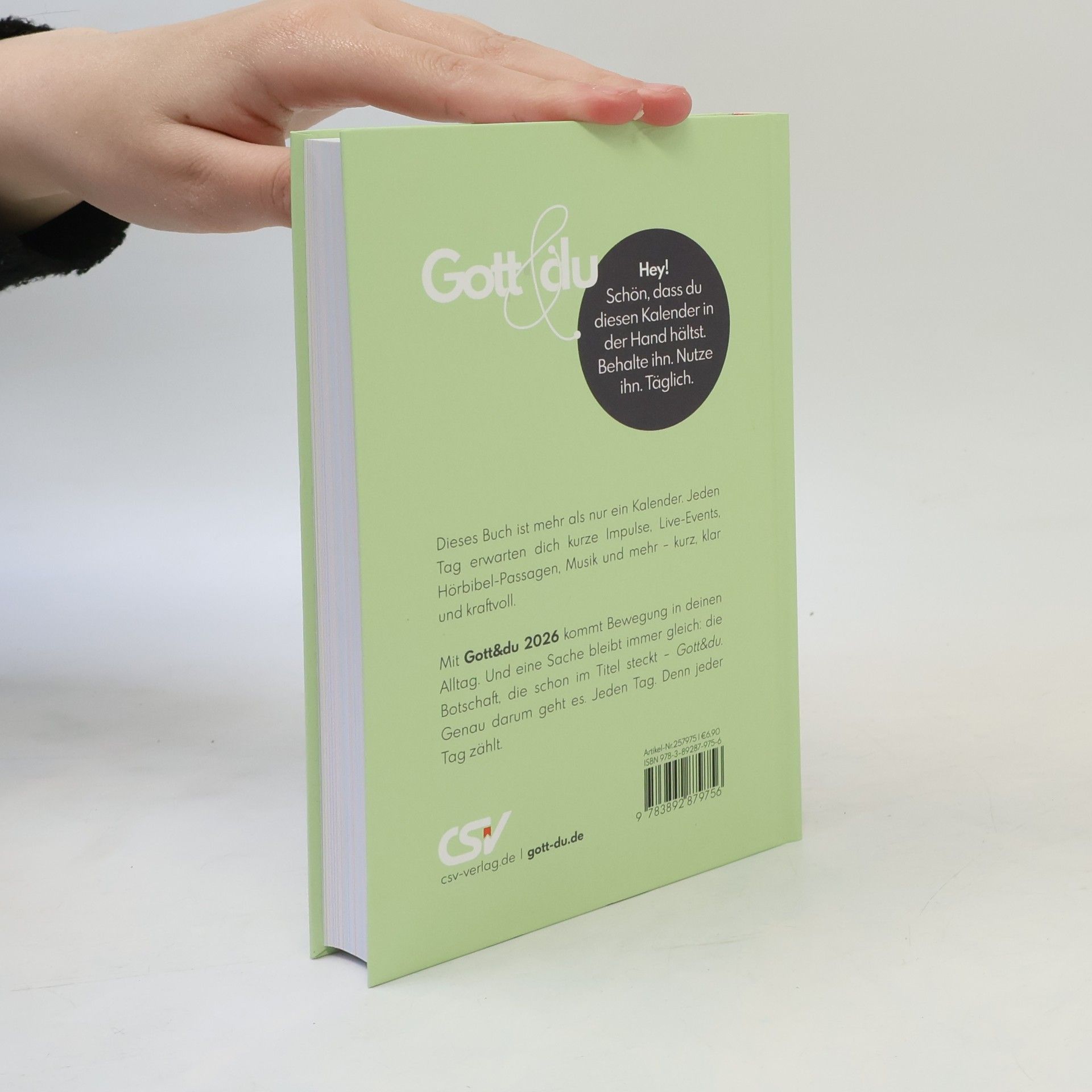 Kolektiv autorů Gott&du 2026 - Buchkalender gebunden