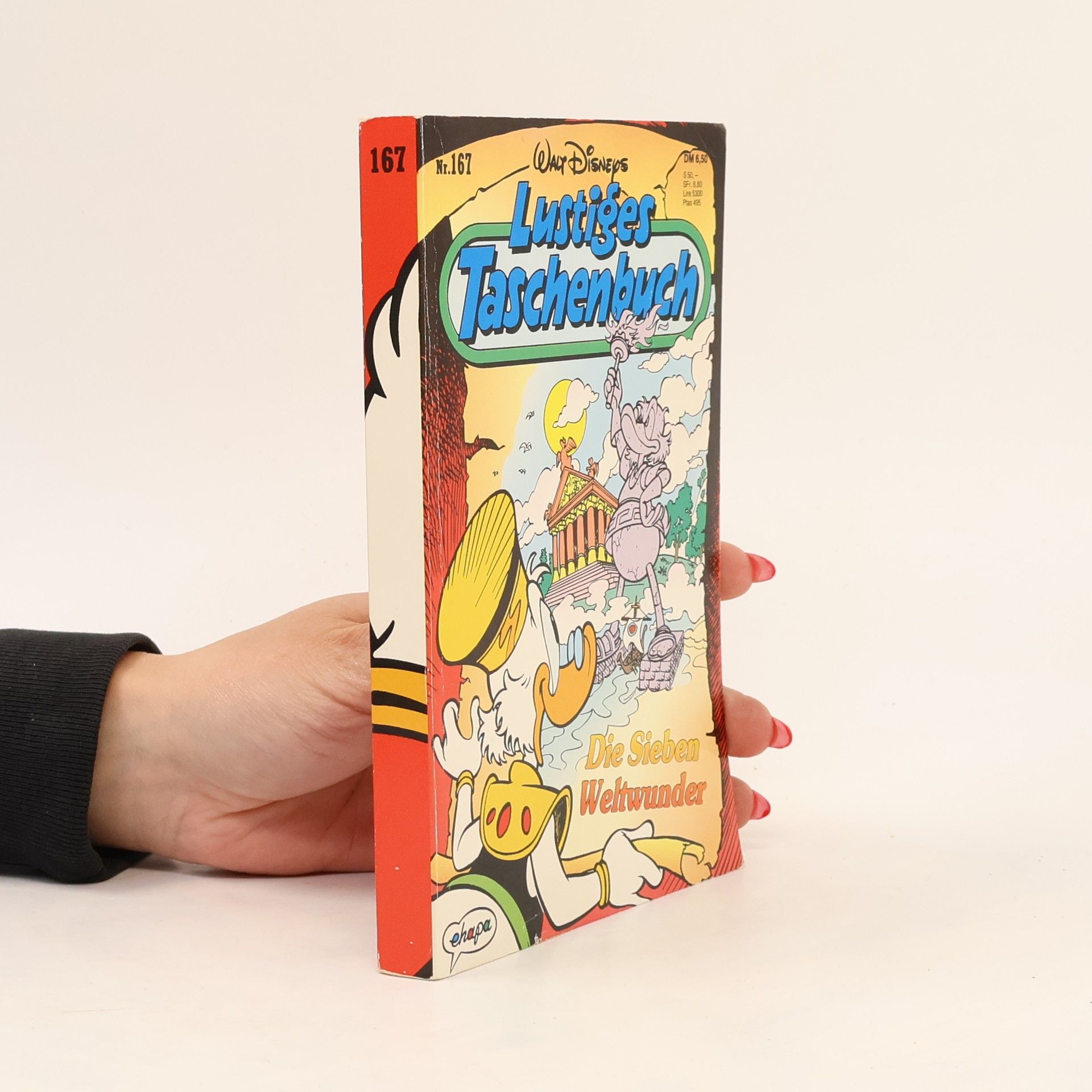 Walt Disney Lustiges Taschenbuch 167. Die Sieben Weltwunder