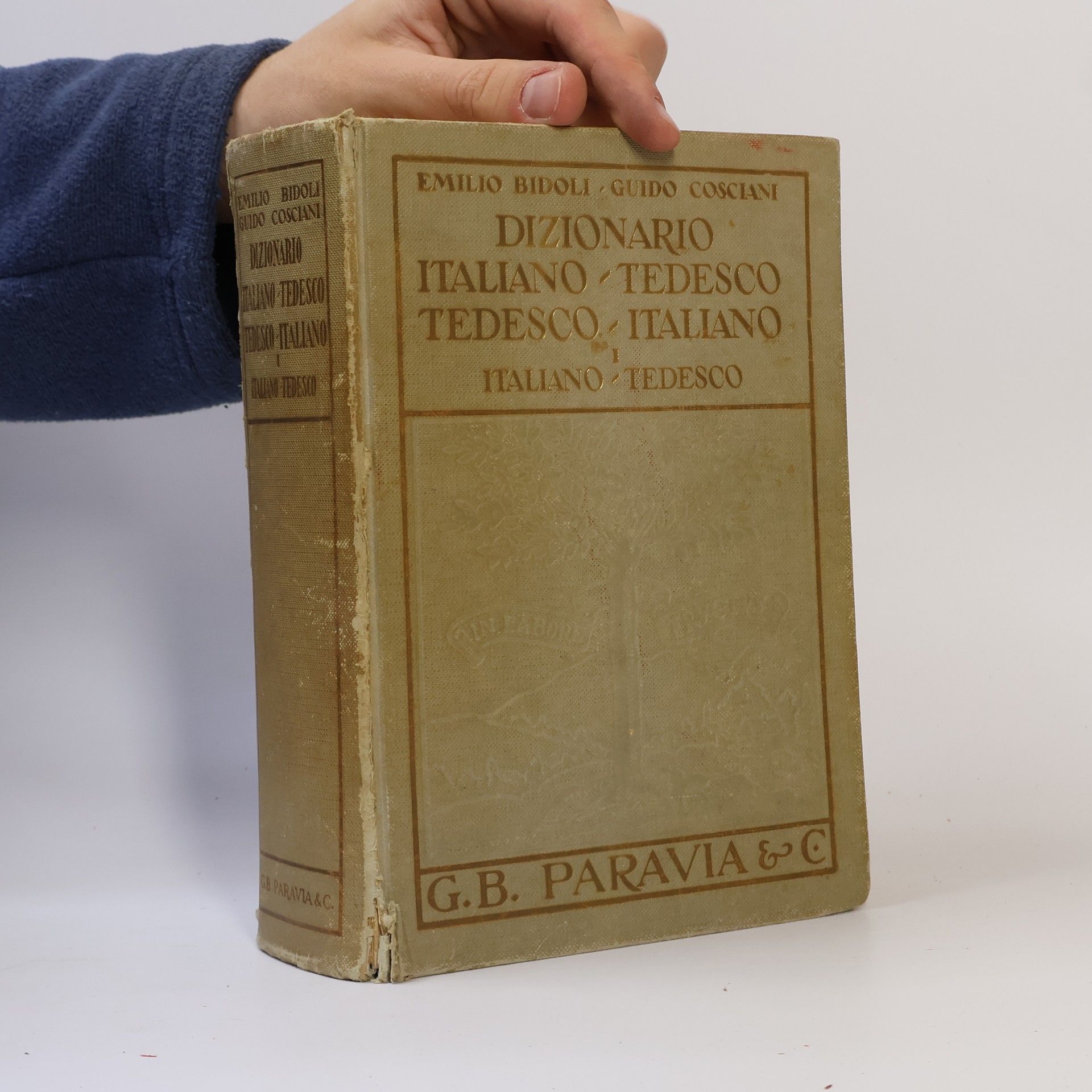 Emilio Bidoli Dizionario italiano-tedesco, tedesco-italiano