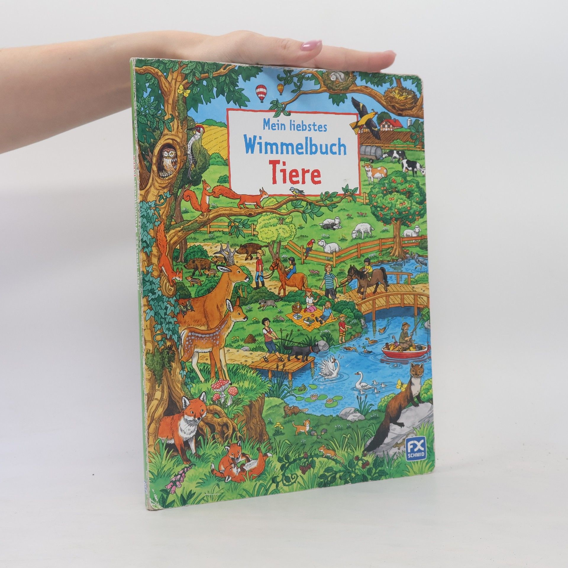 Caryad Mein liebstes Wimmelbuch Tiere