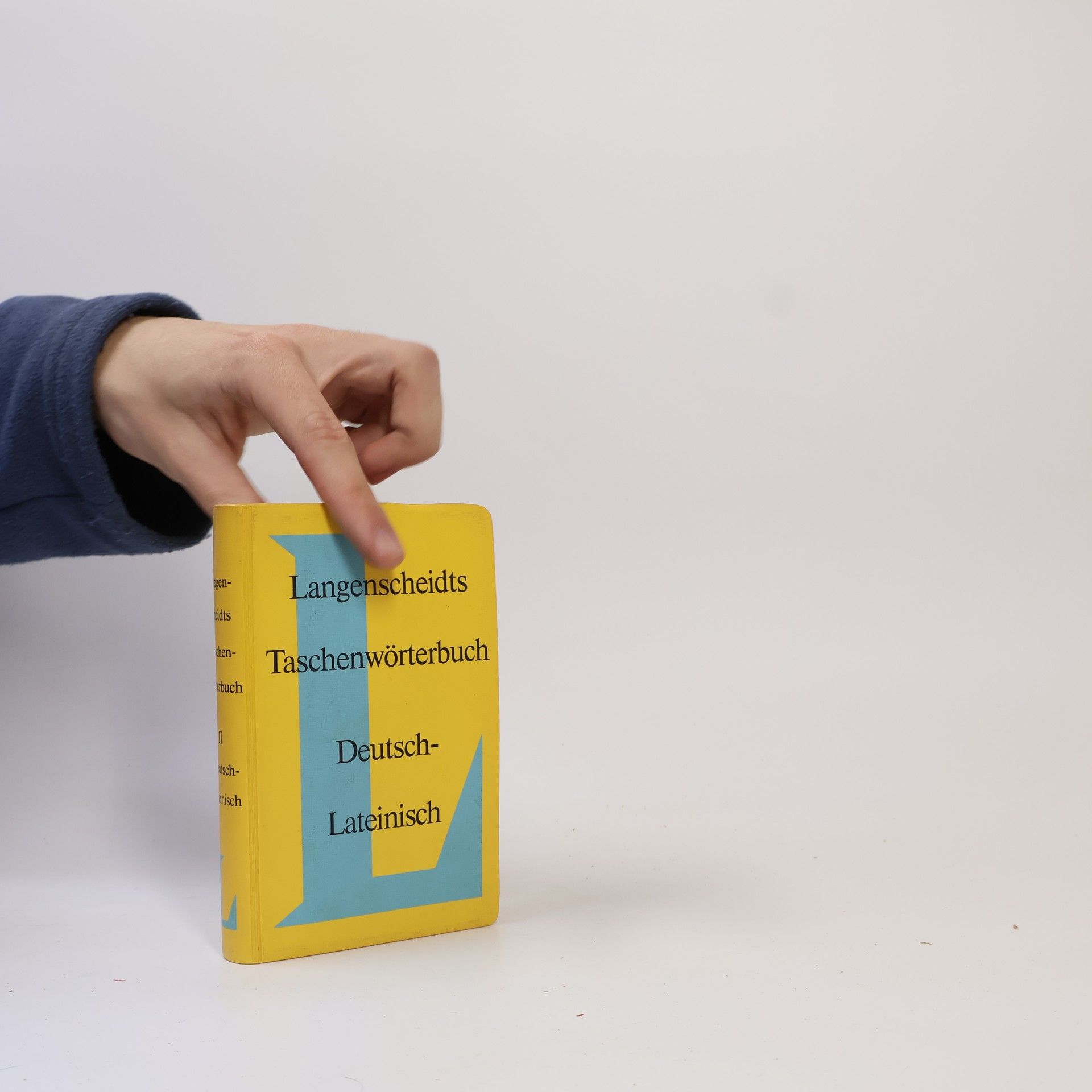 Hermann Menge Langenscheidts Taschenwörterbuch Deutsch-Lateinisch II.