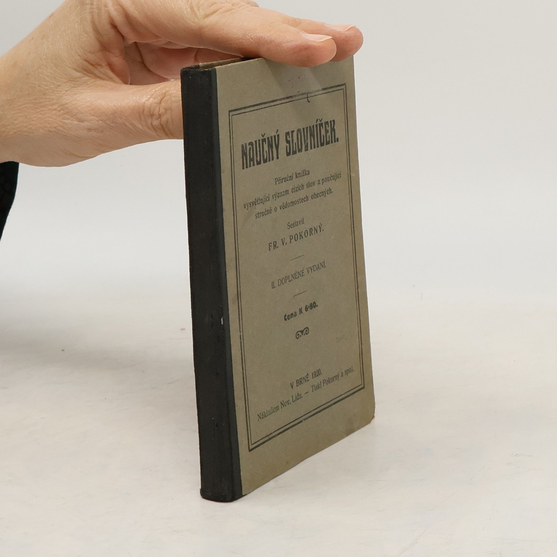 František V. Pokorný Naučný slovníček