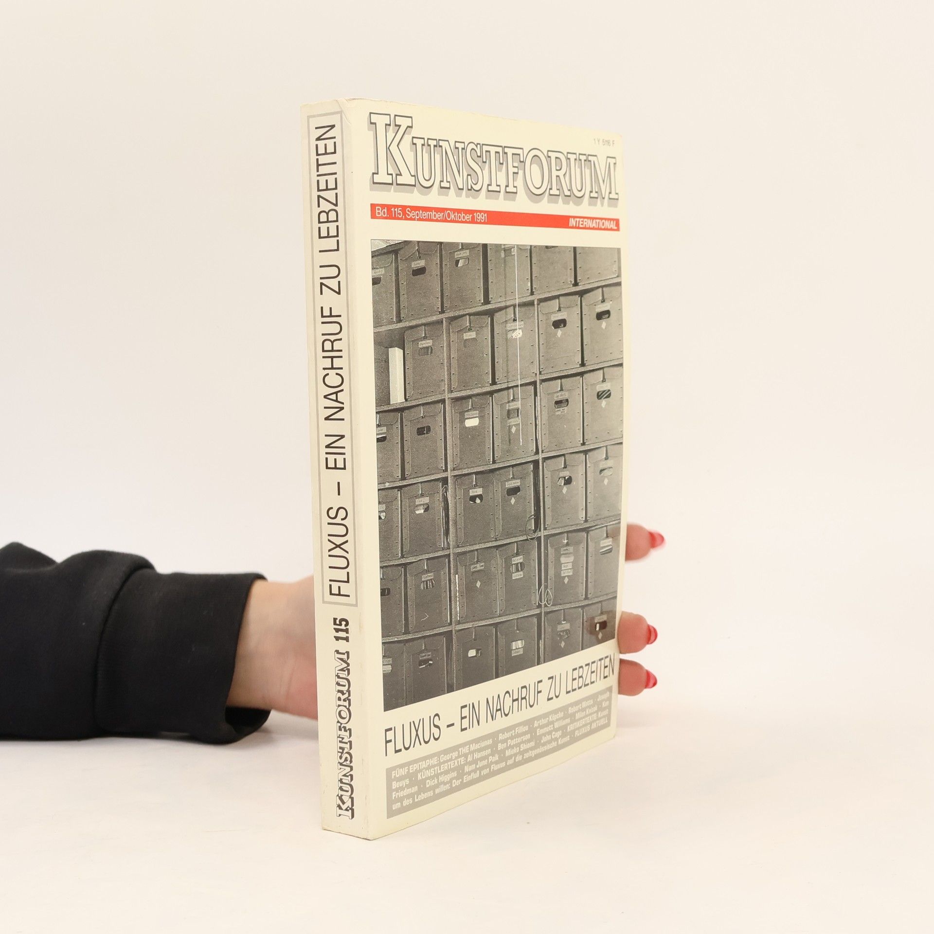 Autorenkollektiv Kunstforum 115. Fluxus - Ein nachruf zu lebzeiten