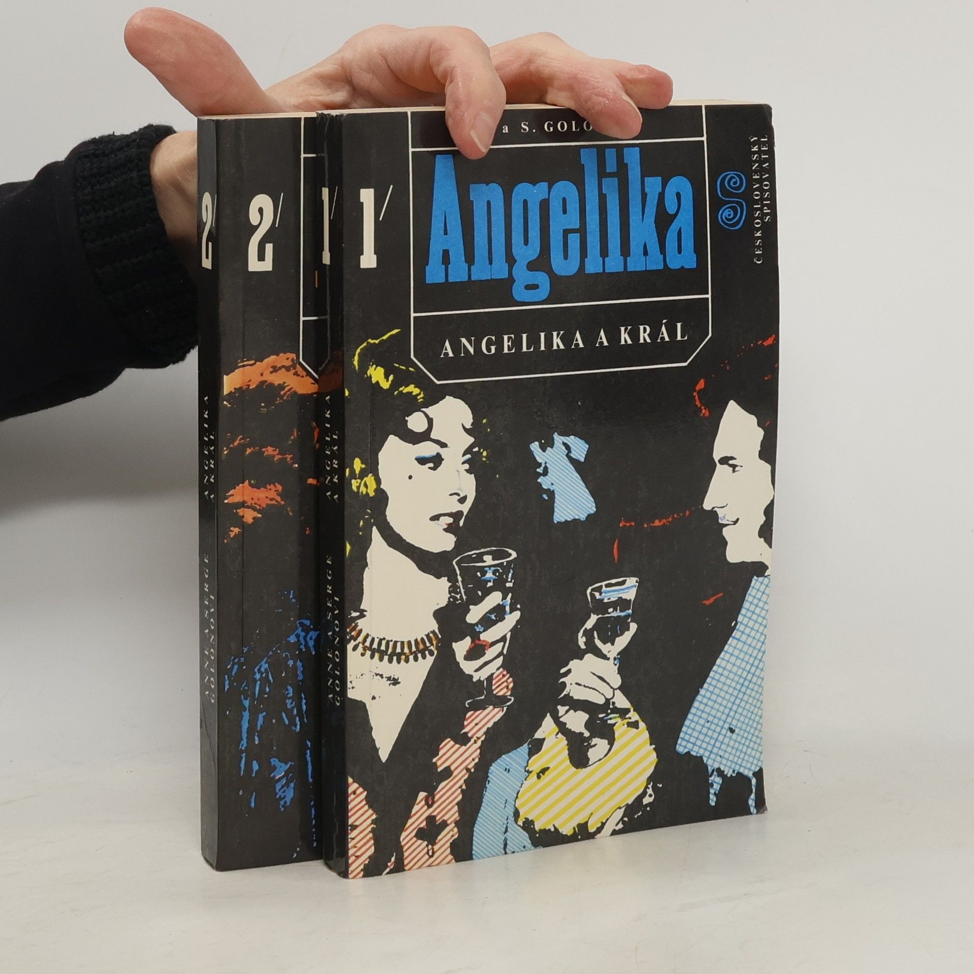 Anne Golon Angelika. Angelika a král 1-2.