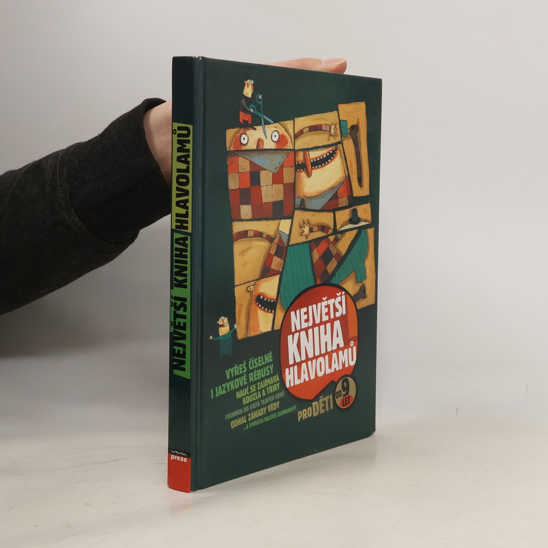 Kolektiv autorů Největší kniha hlavolamů pro děti od 9 let