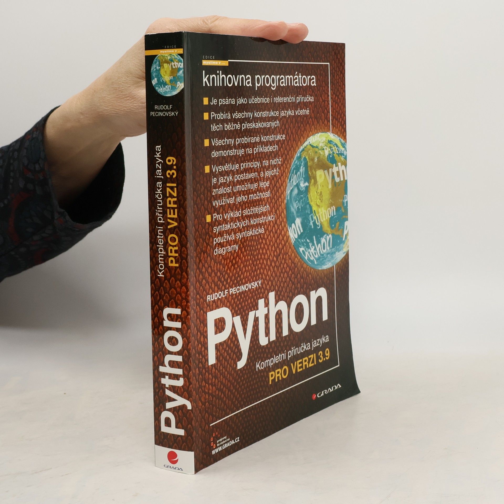 Rudolf Pecinovský Python: kompletní příručka jazyka pro verzi 3.9