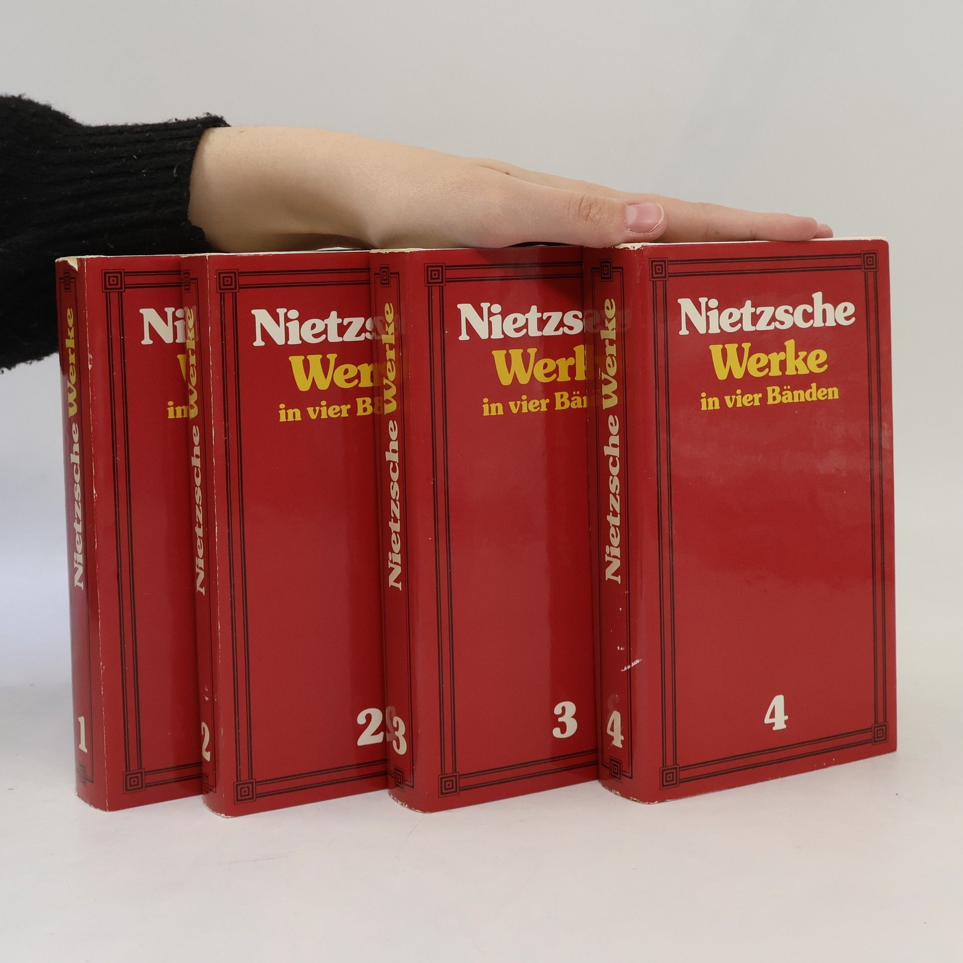 Friedrich Nietzsche Werke in vier Bänden 1-4
