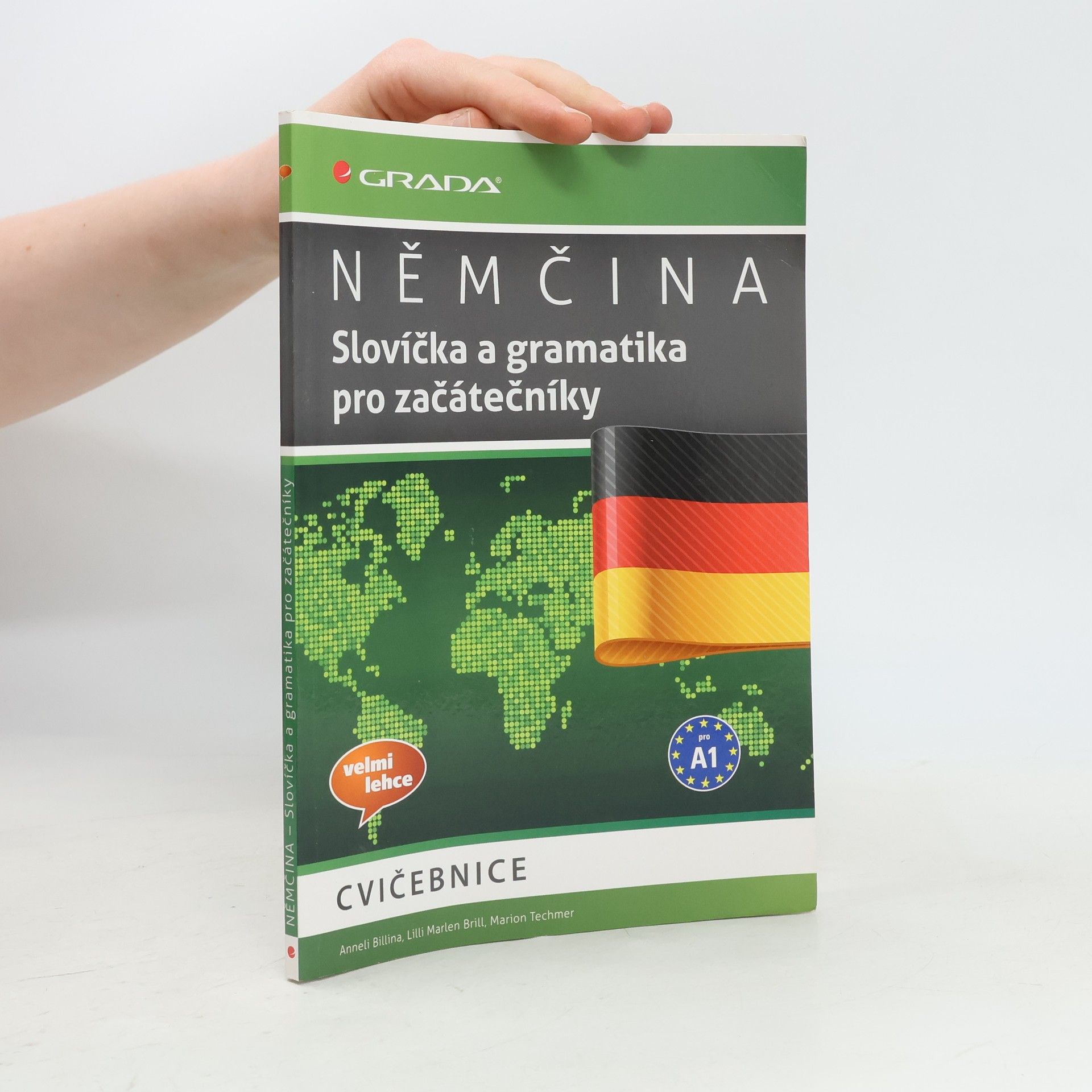 Mario Techmer Němčina: Slovíčka a gramatika pro začátečníky: Cvičebnice : [pro A1]