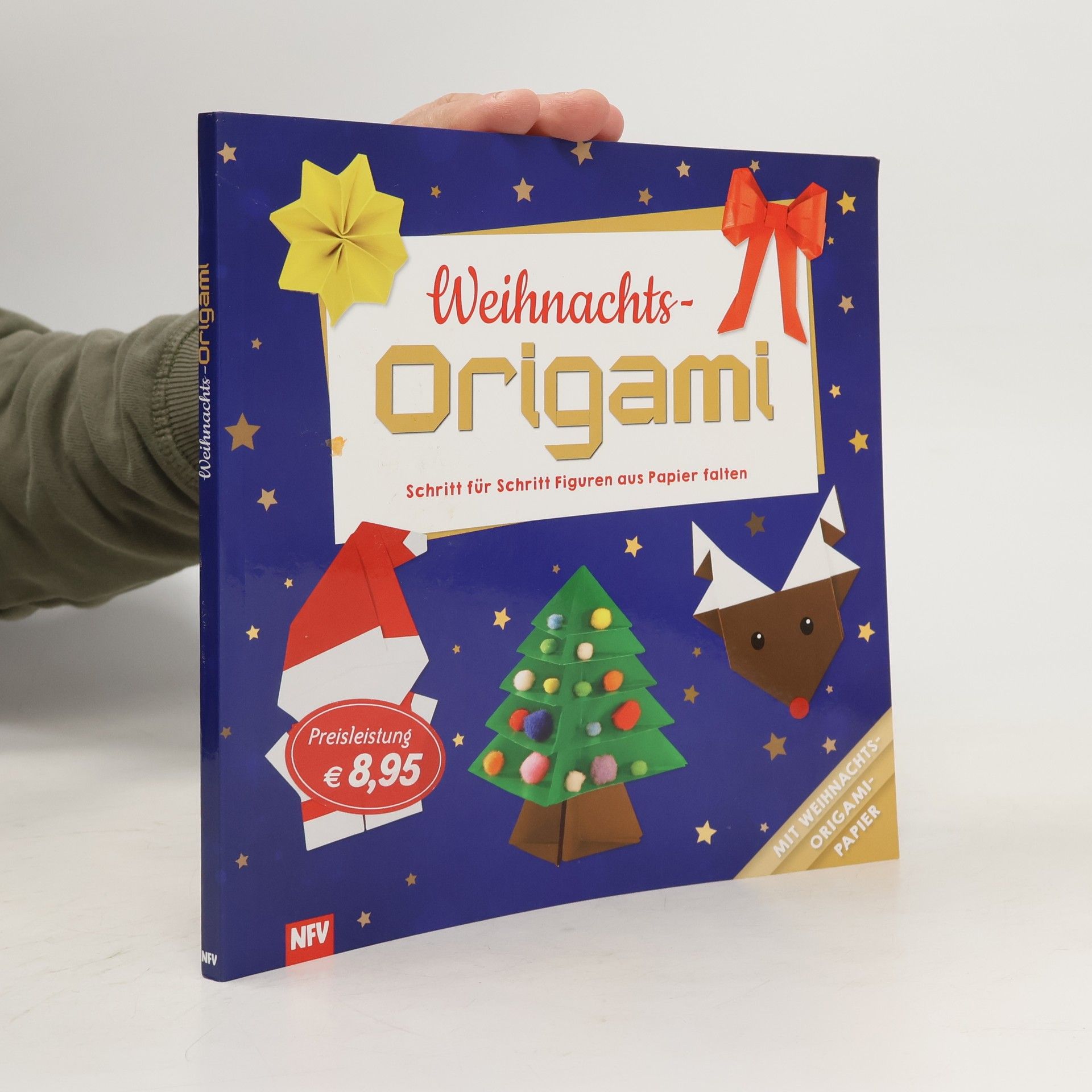Autorenkollektiv Weihnachts-Origami. Schritt für Schritt Figuren aus Papier falten - mit Weihnachts-Origami-Papier