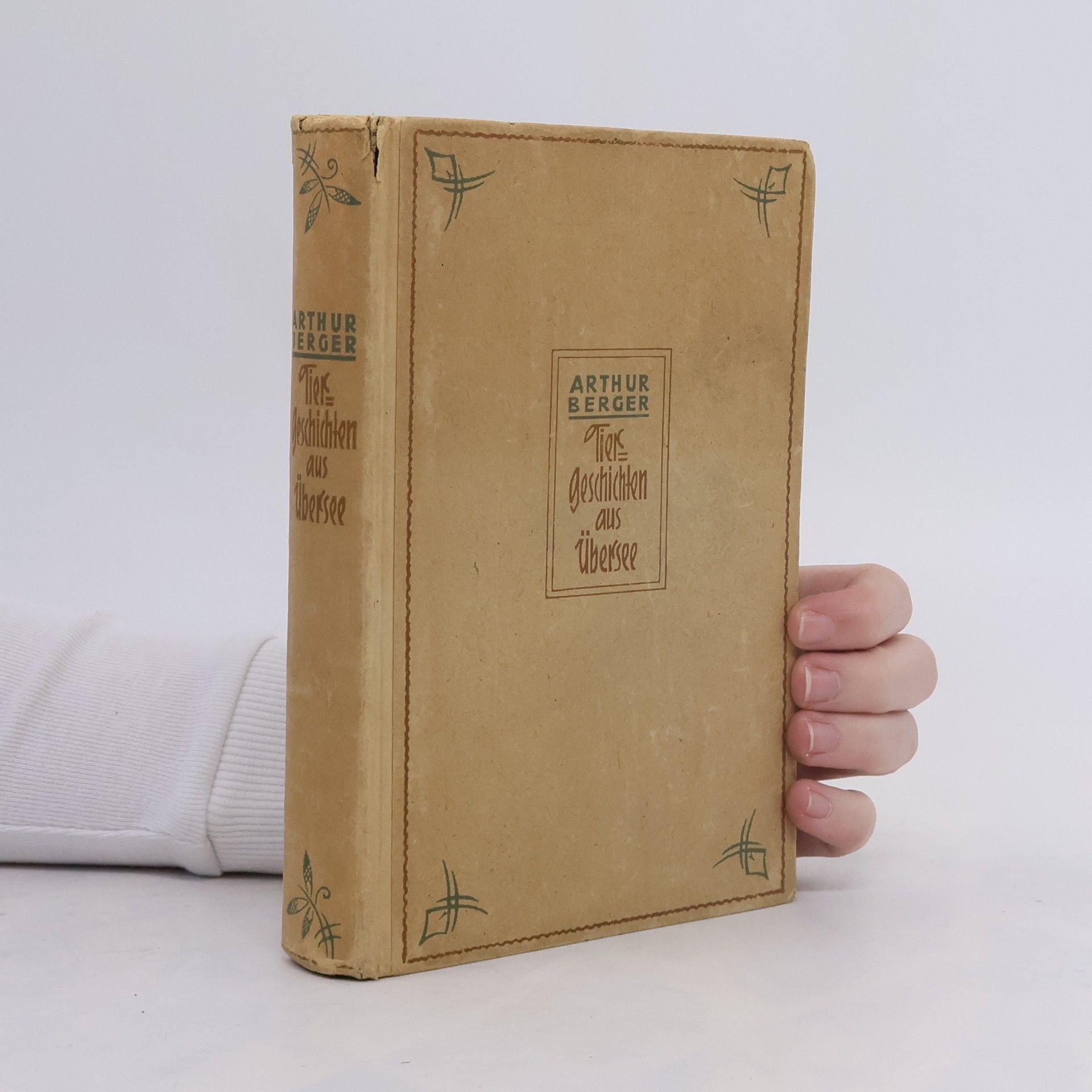 Arthur Berger Tiergeschichten aus Übersee