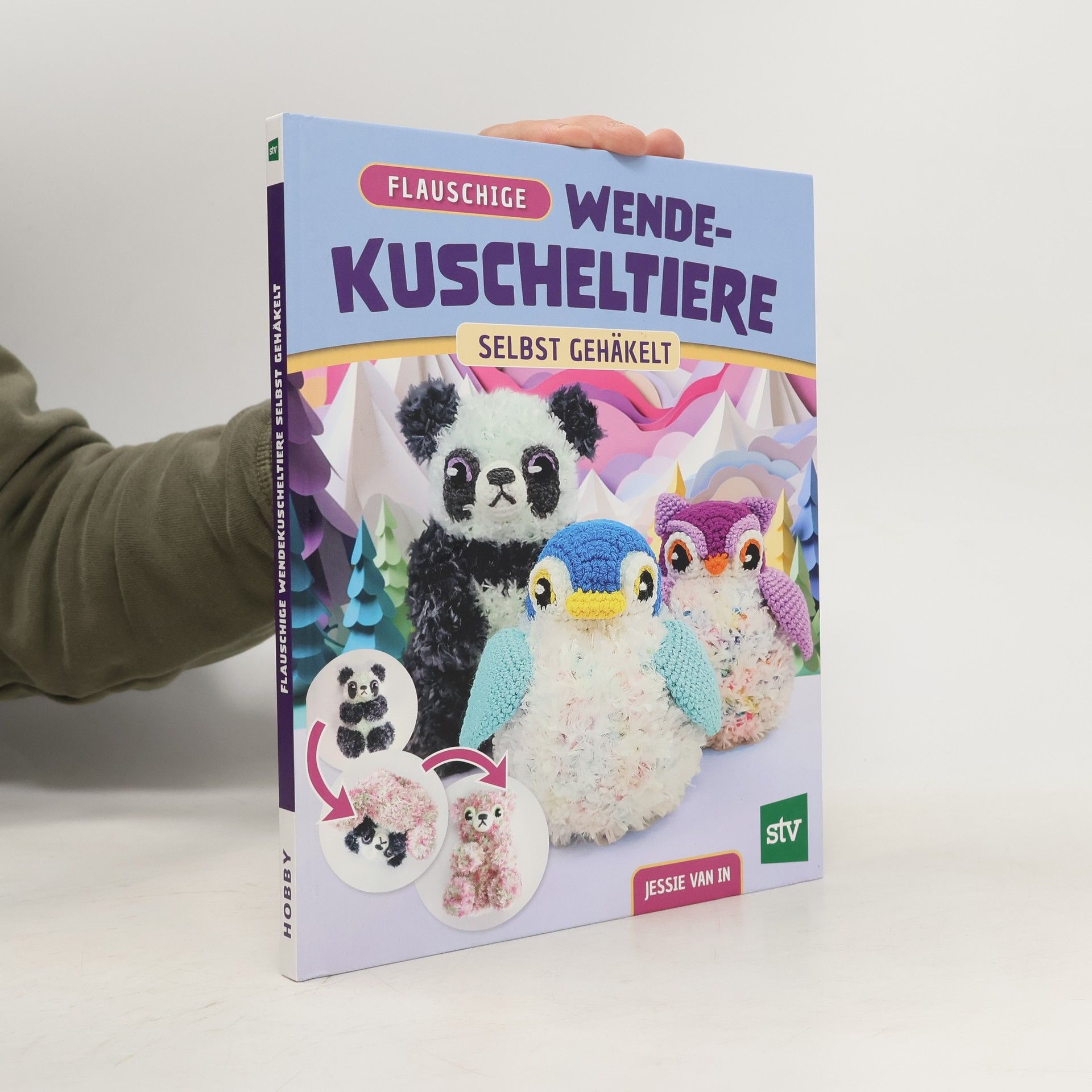 Jessie Van In Flauschige Wende-Kuscheltiere. Selbst gehäkelt