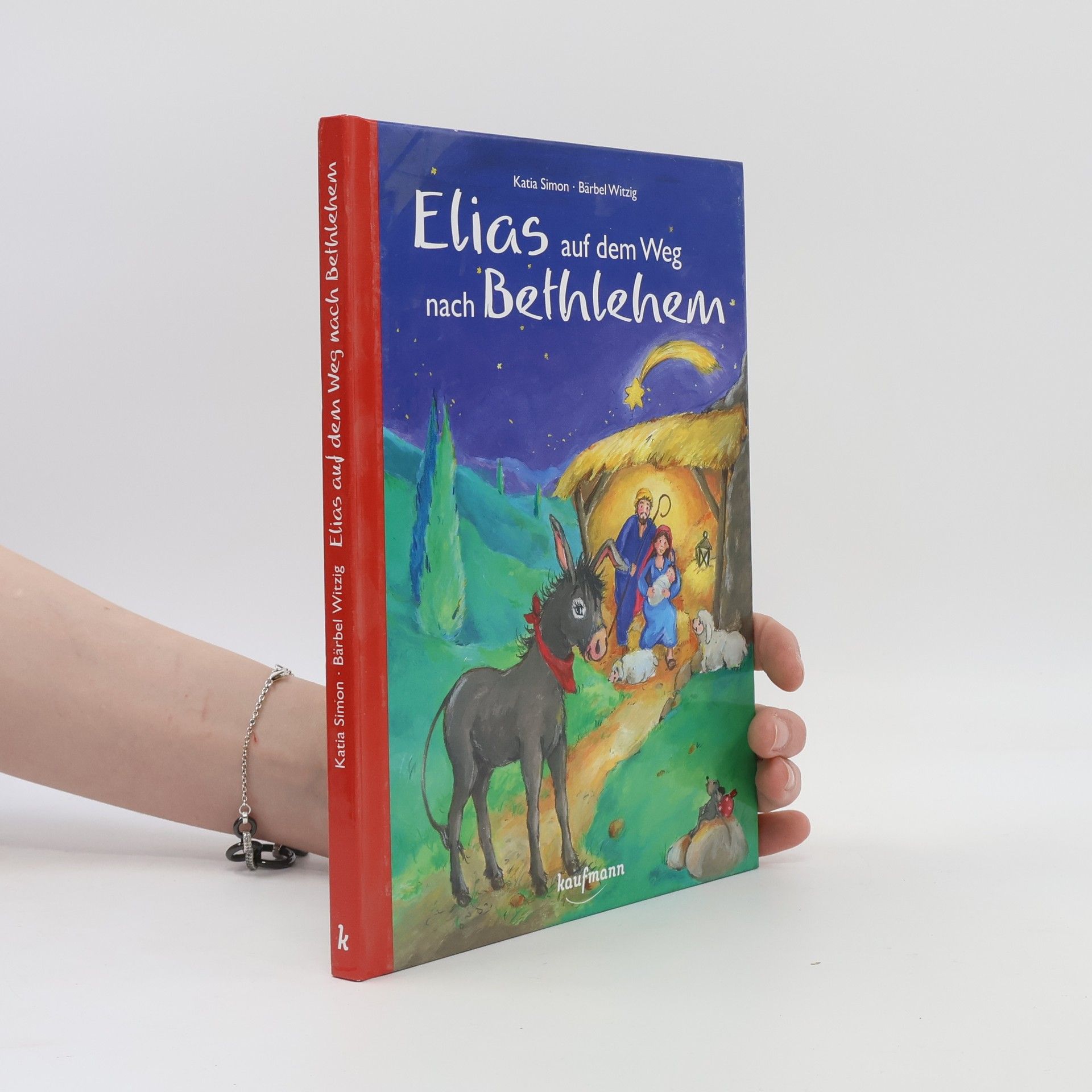 Katia Simon Elias auf dem Weg nach Betlehem