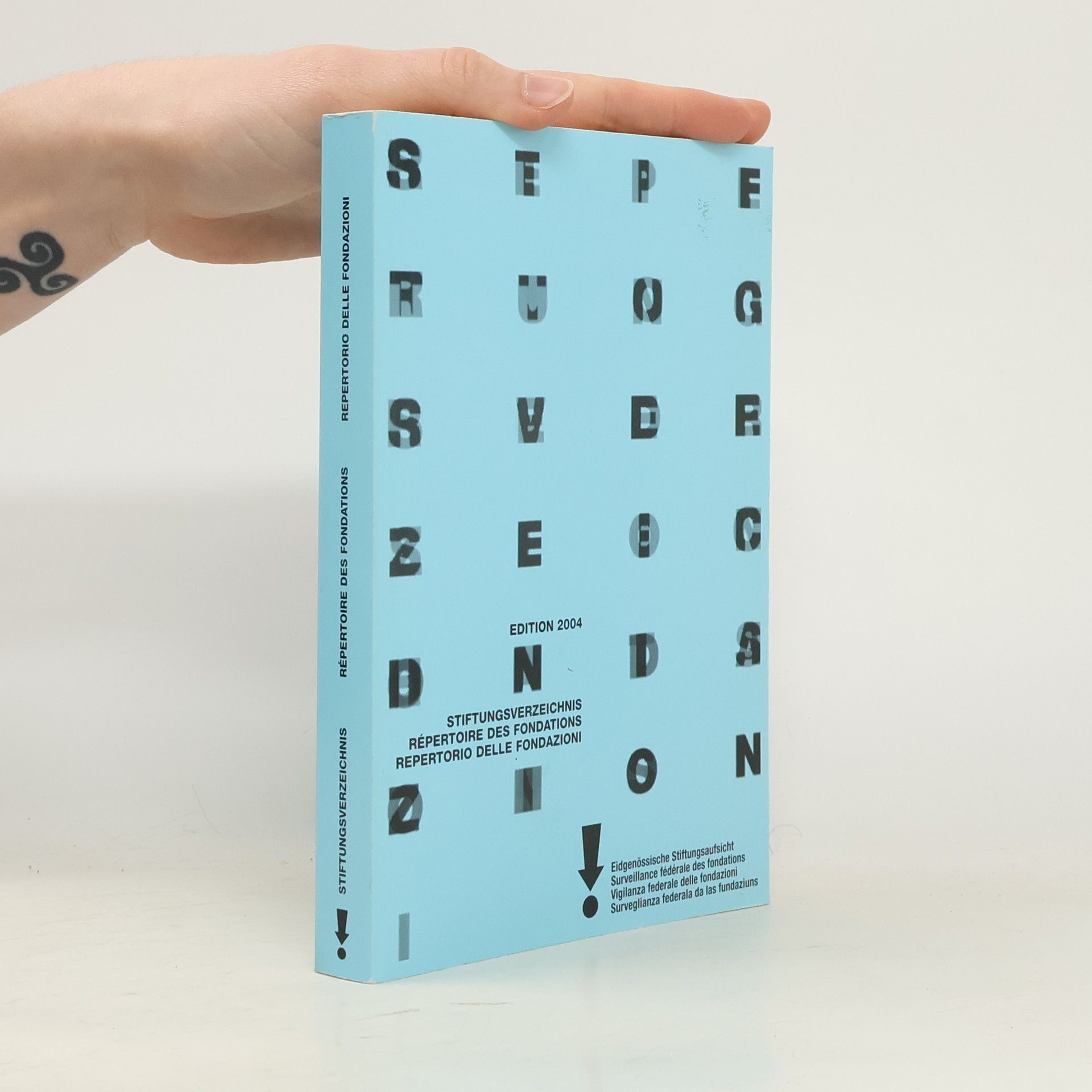 Autorenkollektiv Stiftungsverzeichnis, Répertoire des fondations, Repertorio delle fondazioni