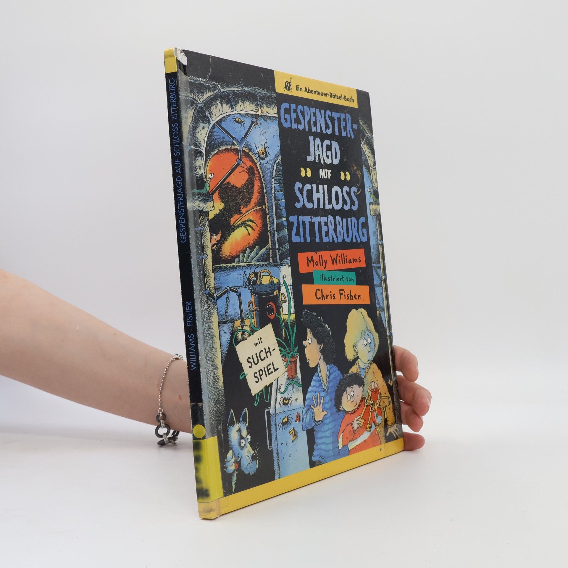 Molly Williams Gespensterjagd auf Schloss Zitterburg ein Abenteuer-Rätsel-Buch mit Suchspiel