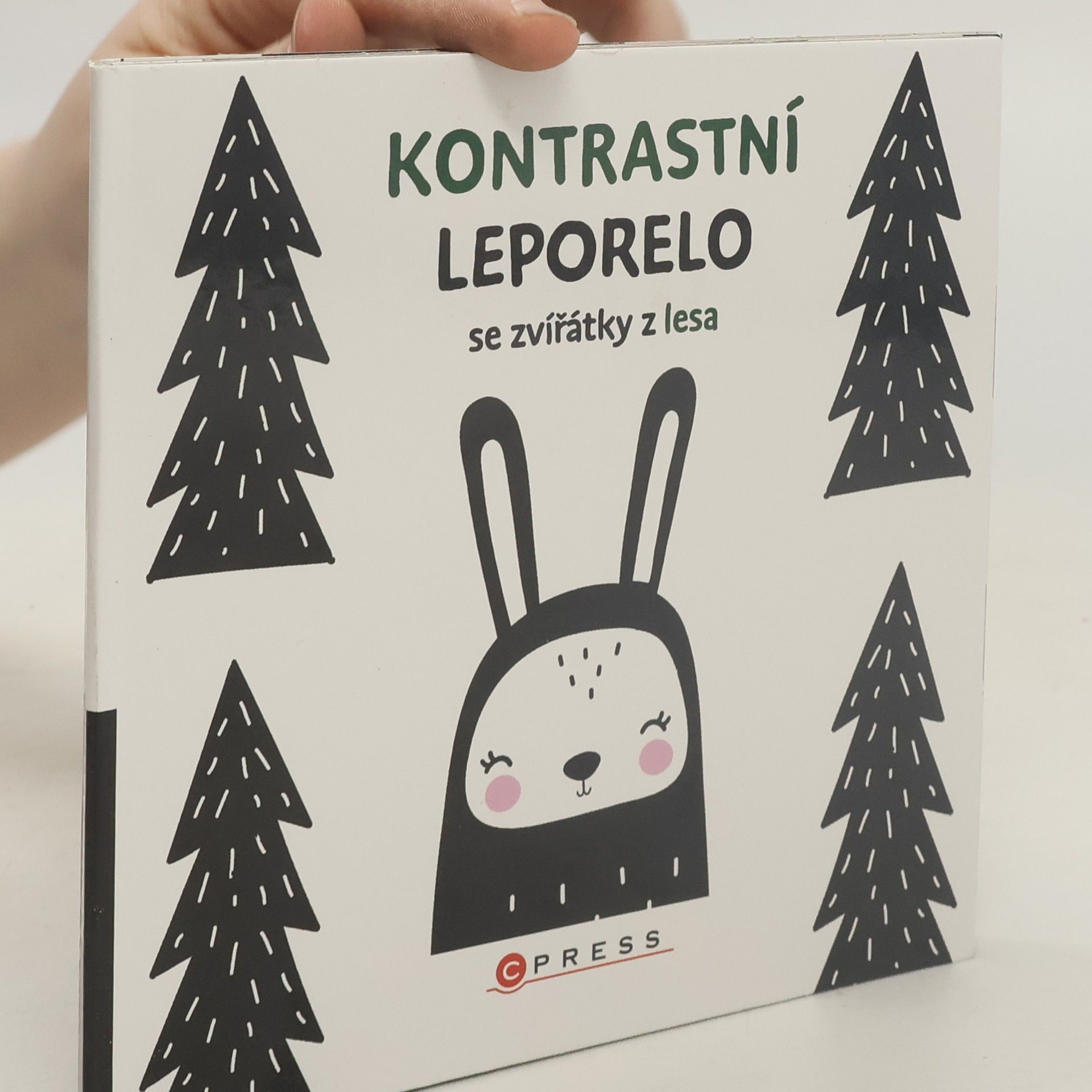 Kolektív autorov Kontrastní leporelo se zvířátky z lesa