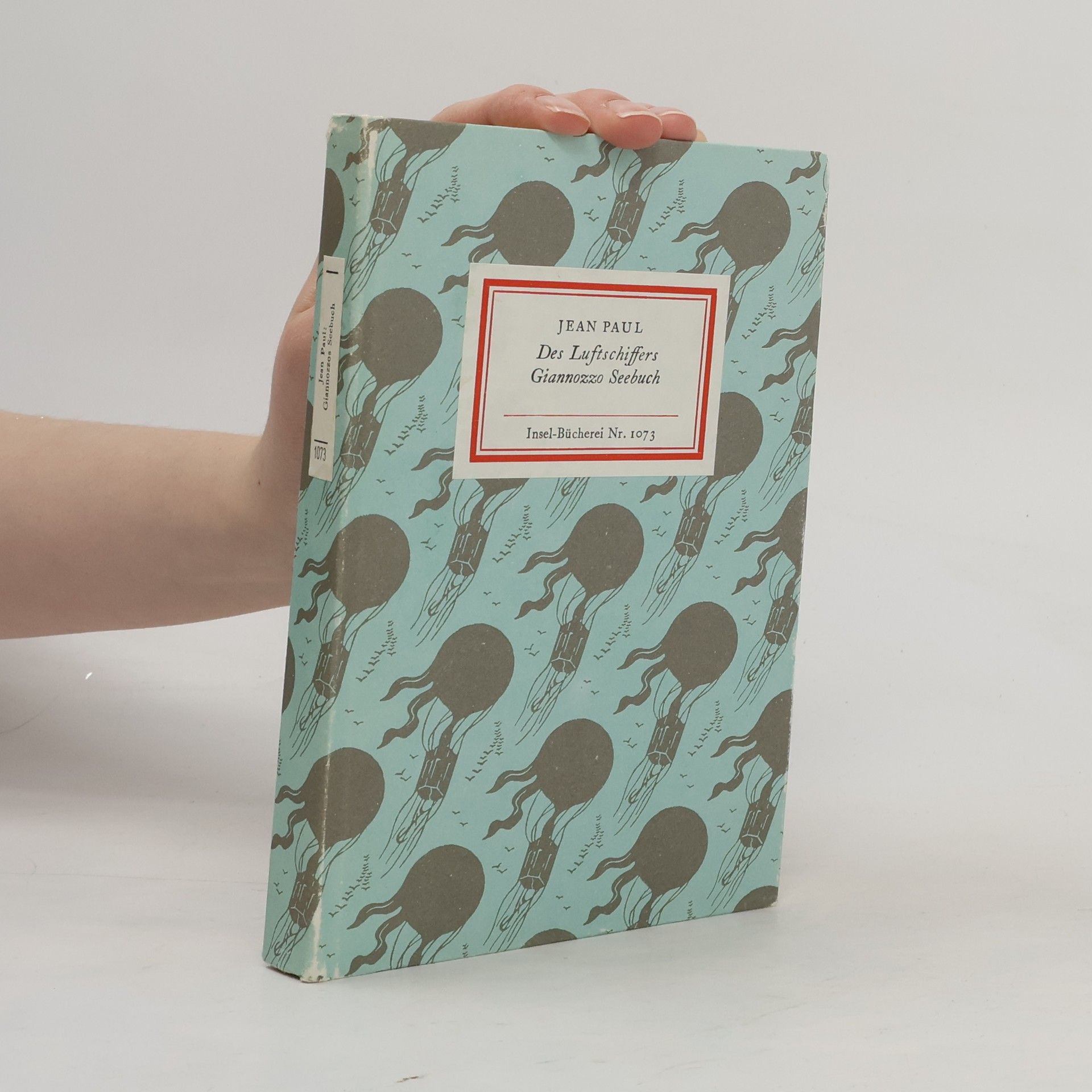 Jean Paul Des Luftschiffers Giannozzo Seebuch (Reprint)