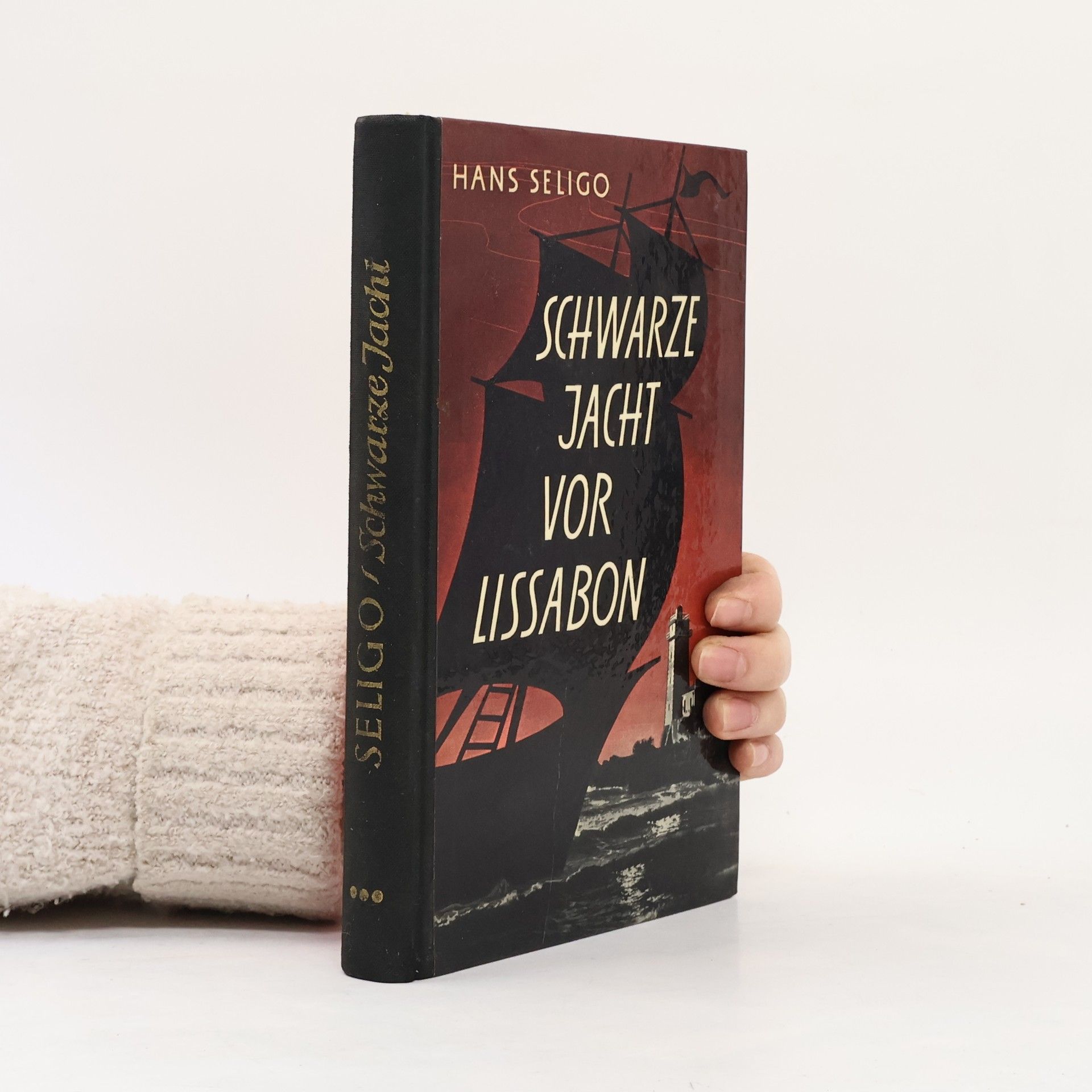 Hans Seligo Schwarze Jacht vor Lissabon