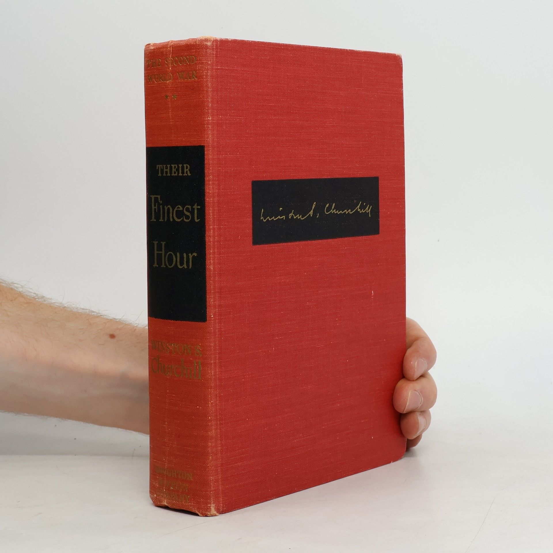 Winston S. Churchill The Second World War. Their Finest Hour