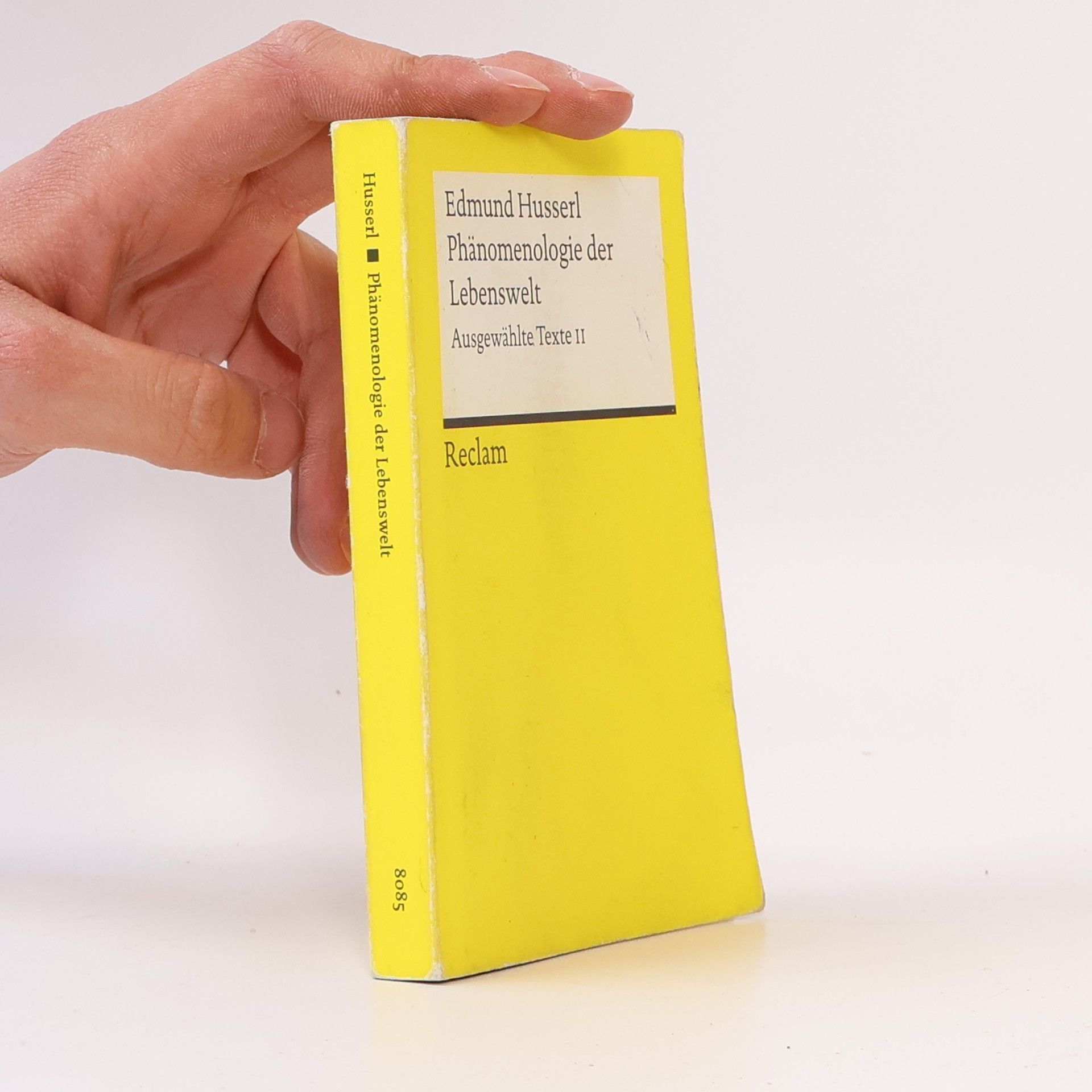 Edmund Husserl Ausgewählte Texte