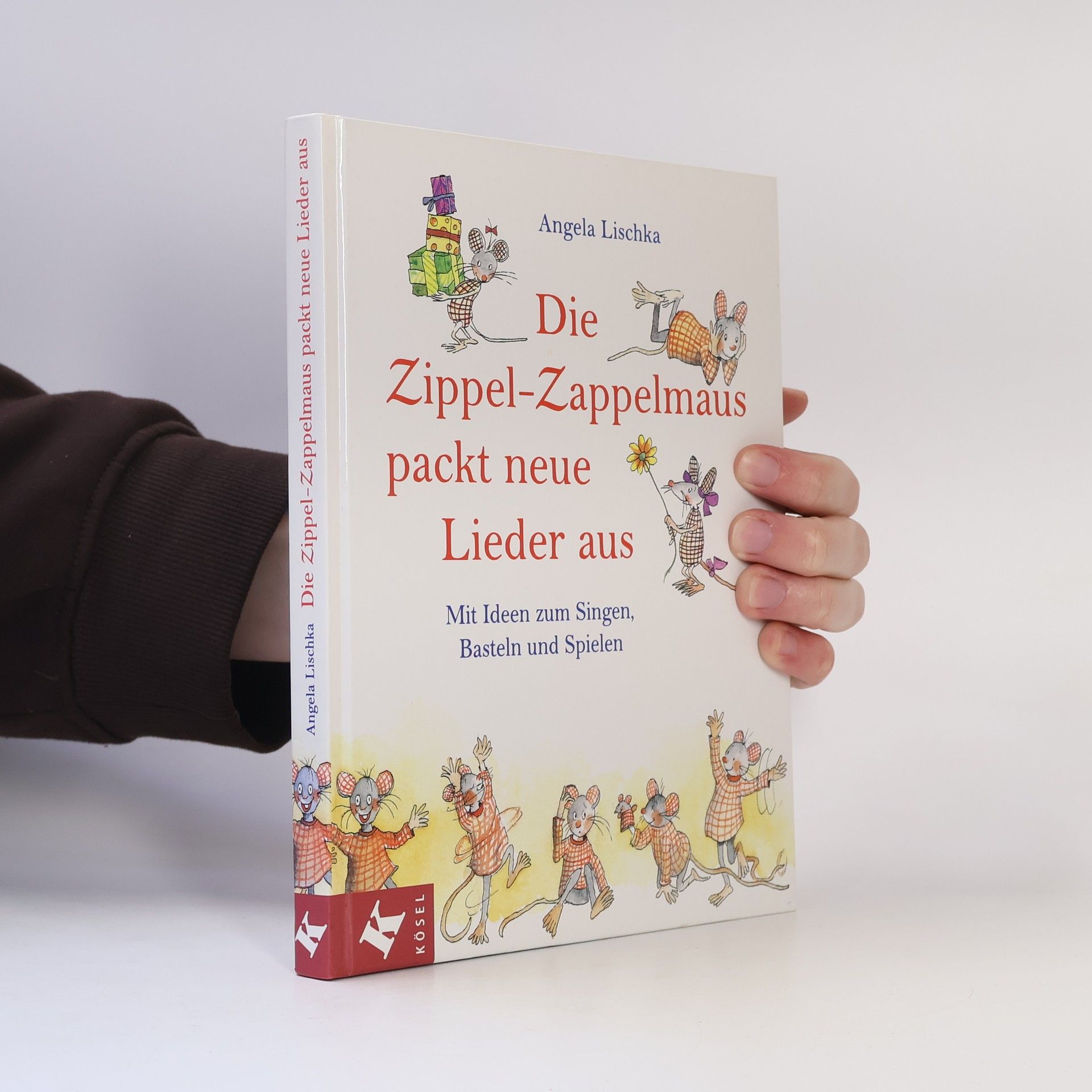 Die Zippel-Zappelmaus packt neue Lieder aus