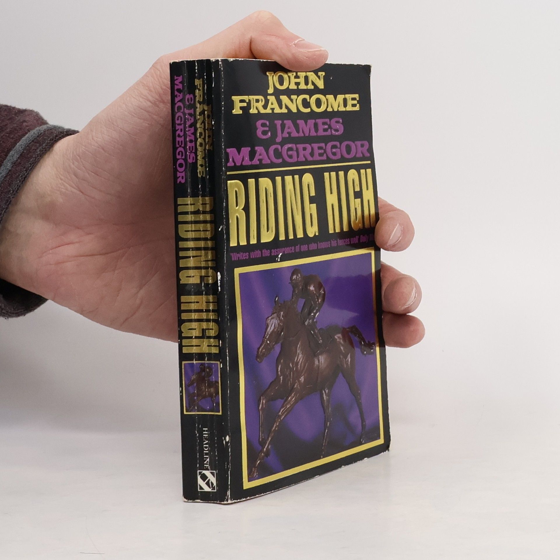 John Francome Riding high