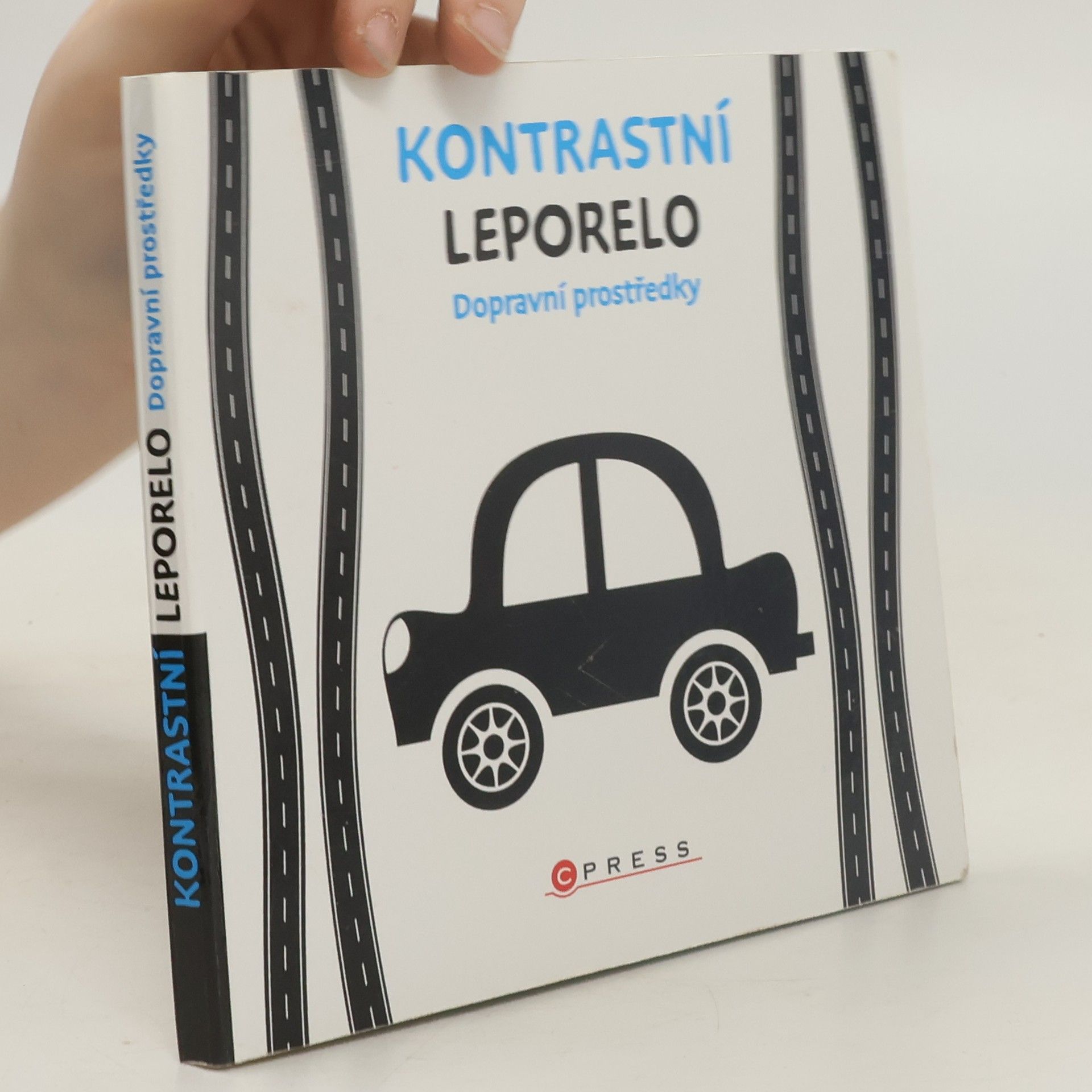 Kolektív autorov Kontrastní leporelo. Dopravní prostředky