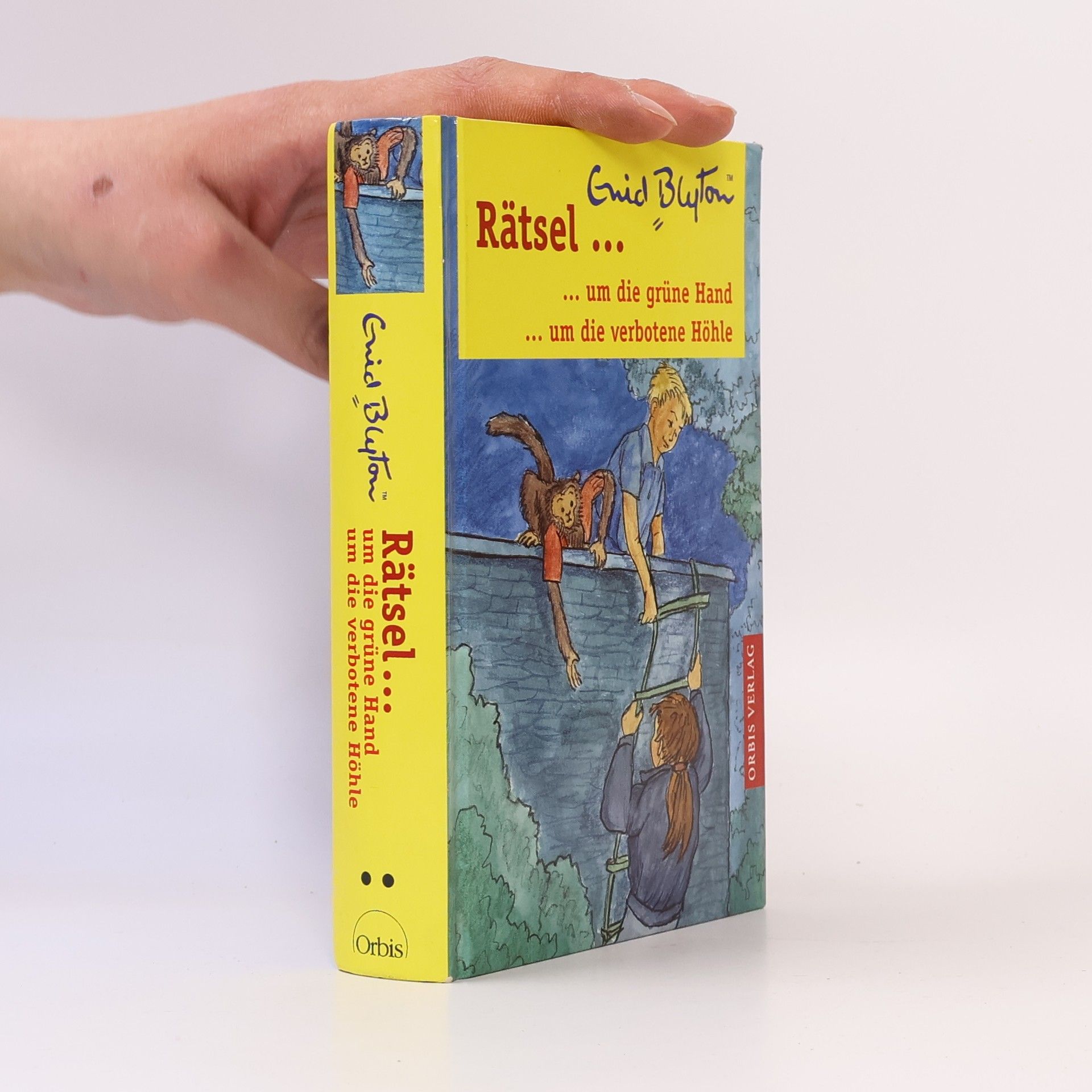 Enid Blyton Rätsel um die grüne Hand. Rätsel um die verbotene Höhle