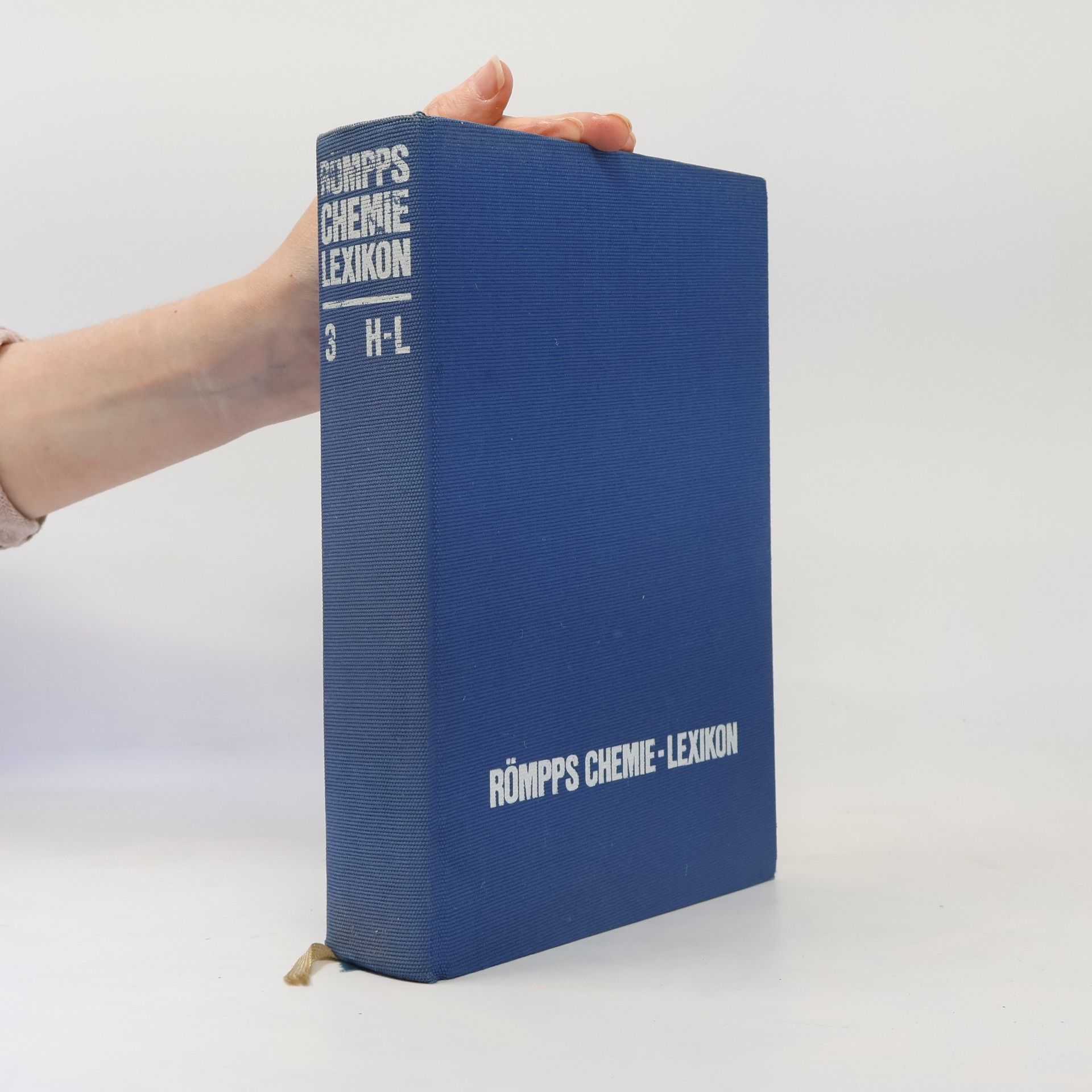 Otto-Albrecht Neumüller Römpps Chemie-Lexikon 3. H-L