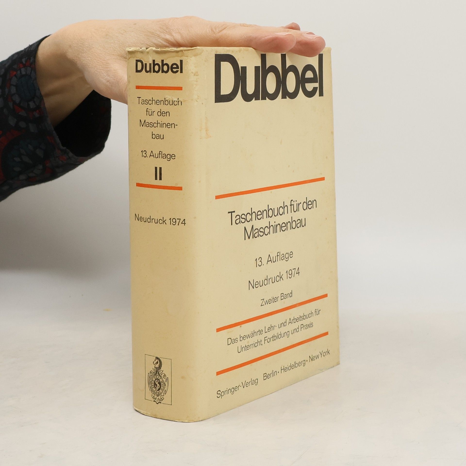 AA.VV. Dubbel : Taschenbuch für den Maschinenbau. II.