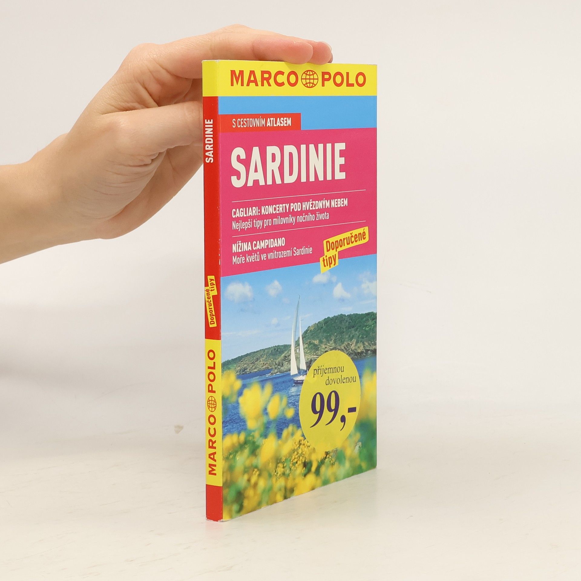 Hans Bausenhardt Sardinie : doporučené tipy - se skládací mapou a cestovním atlasem