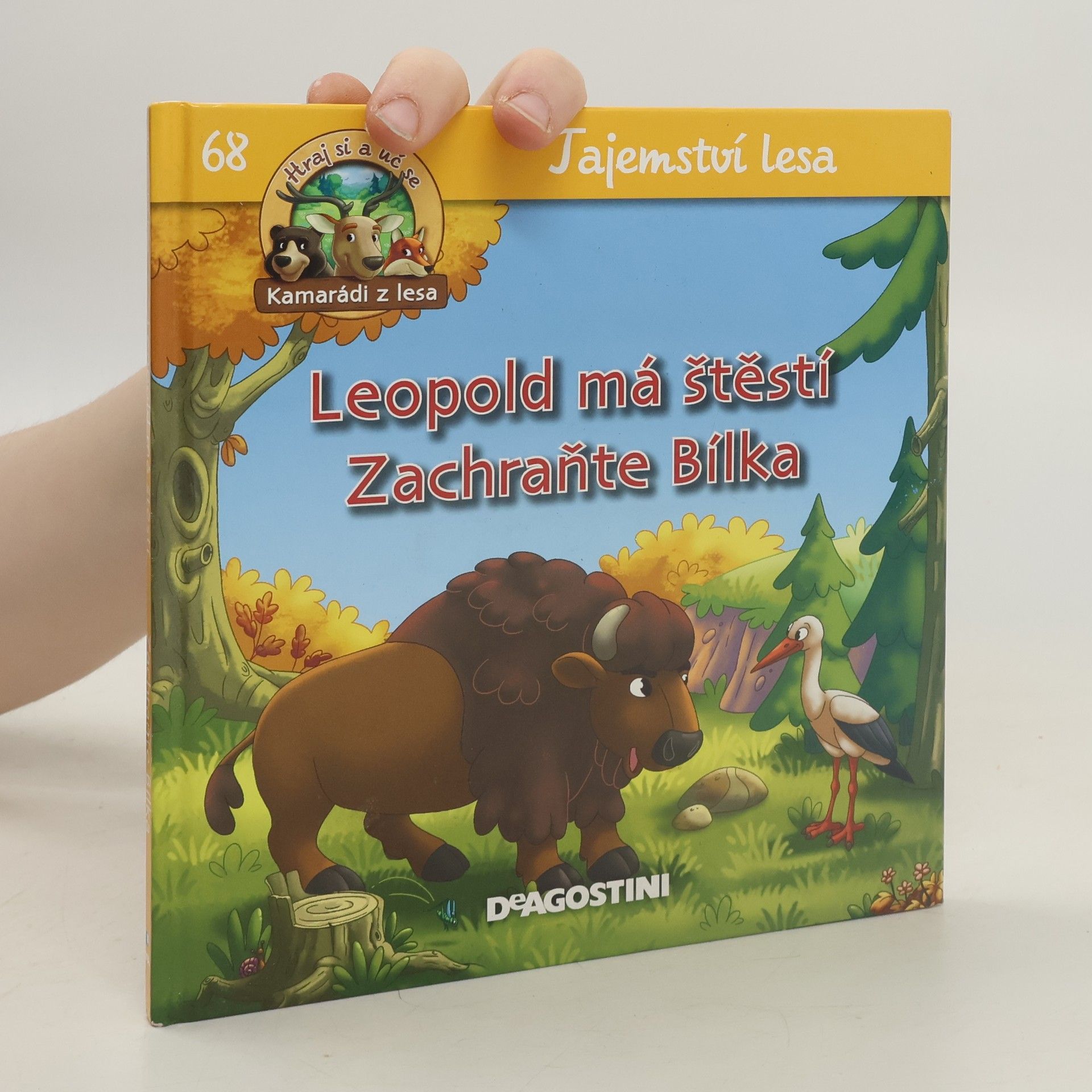 Autorenkollektiv Tajemství lesa 68. Leopold má štěstí, Zachraňte Bílka