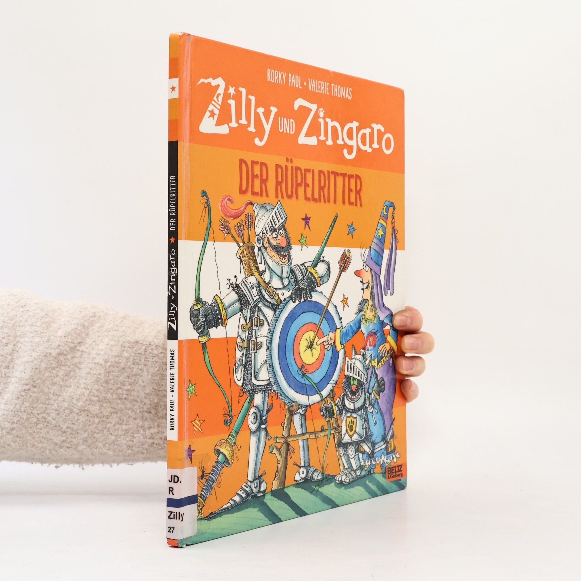 Korky Paul Zilly und Zingaro - der Rüpelritter