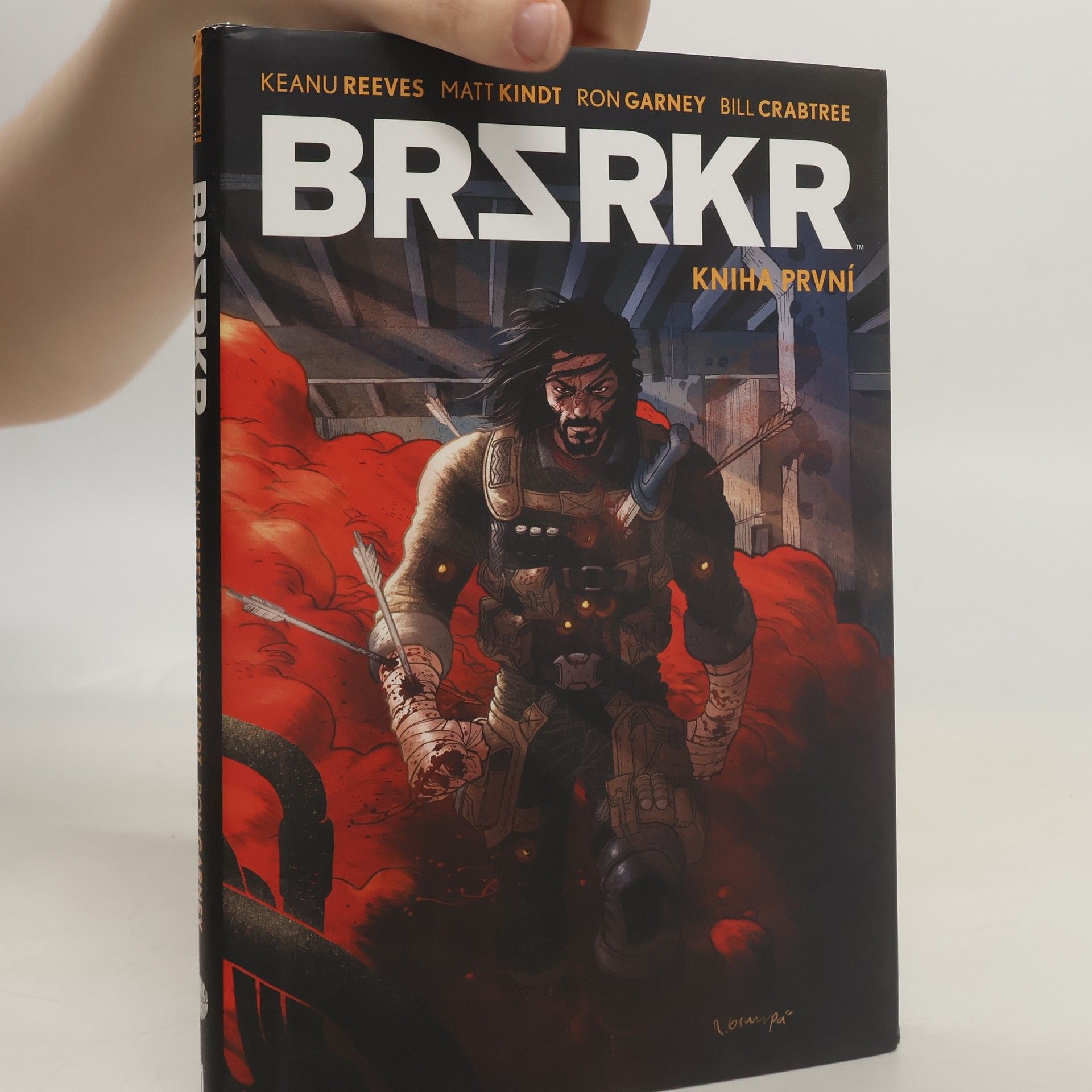 Keanu Reeves BRZRK. Kniha první
