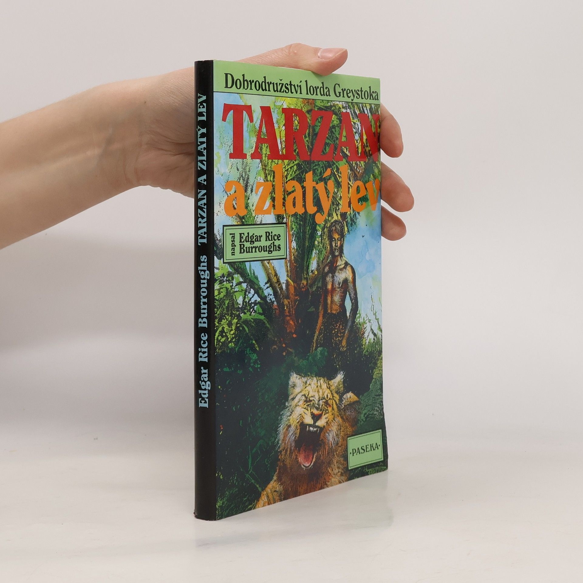 Edgar Rice Burroughs Tarzan a zlatý lev
