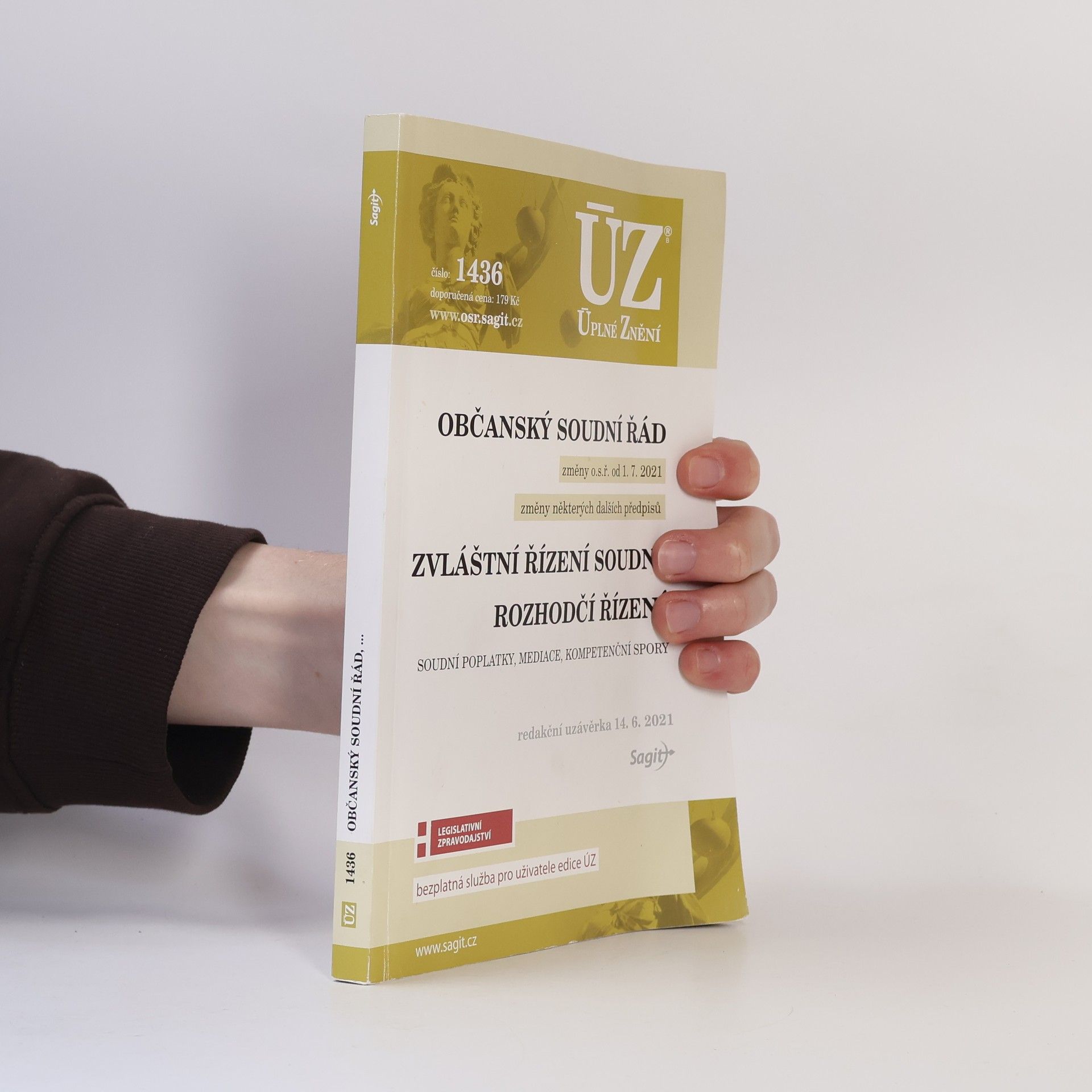 Kolektiv autorů Občanský soudní řád ; Zvláštní řízení soudní ; Rozhodčí řízení [ÚZ 2021 č. 1436]