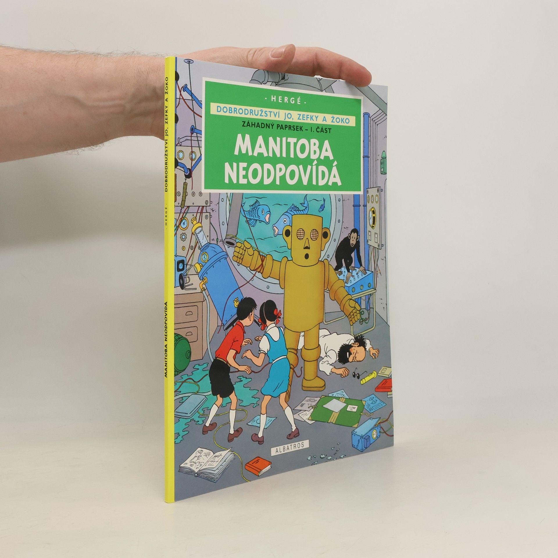 Hergé Záhadný paprsek. I. část. Manitoba neodpovídá