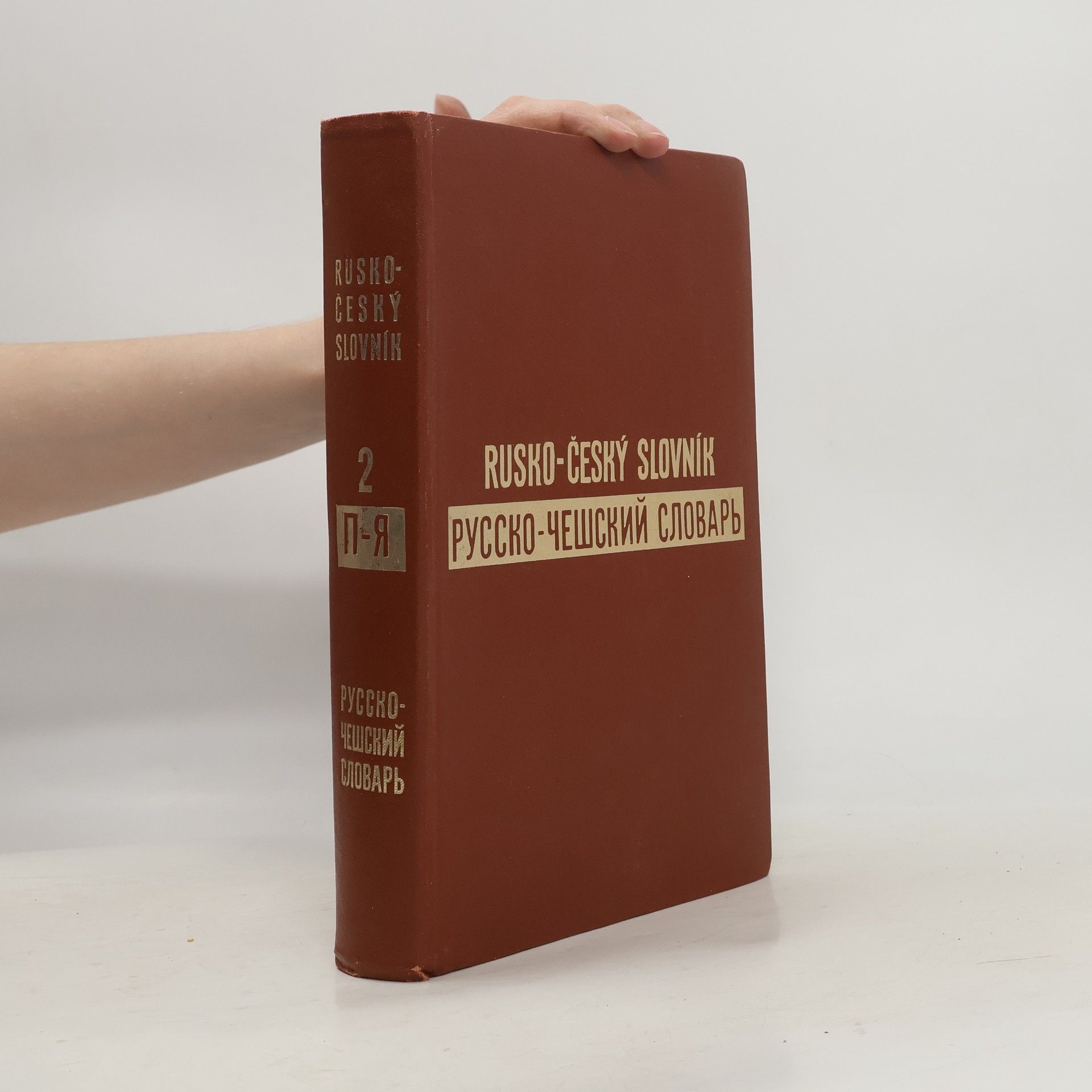 Collectif d'auteurs Rusko-český slovník 2. Русско-чешский словарь. п-я