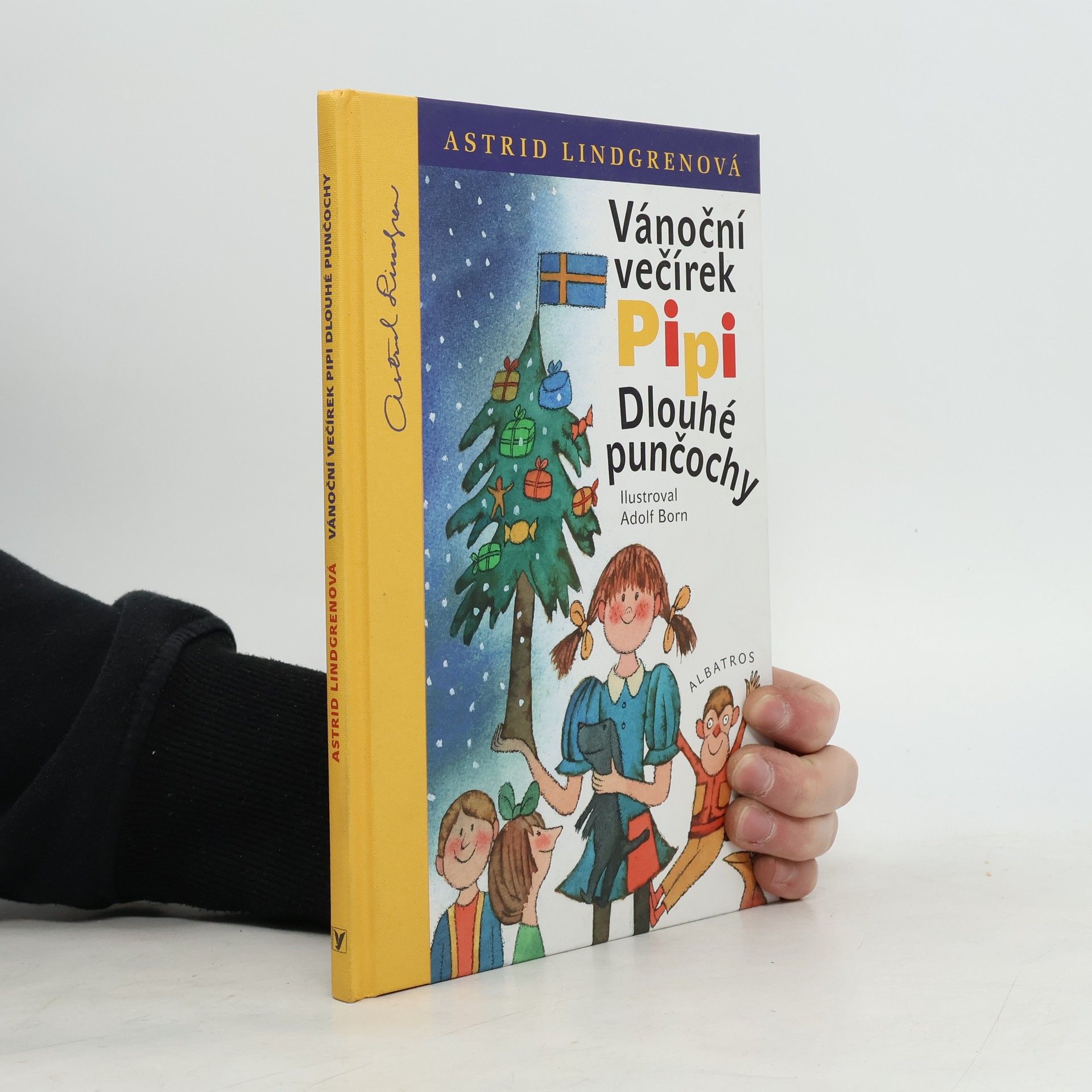 Astrid Lindgren Vánoční večírek Pipi Dlouhé punčochy